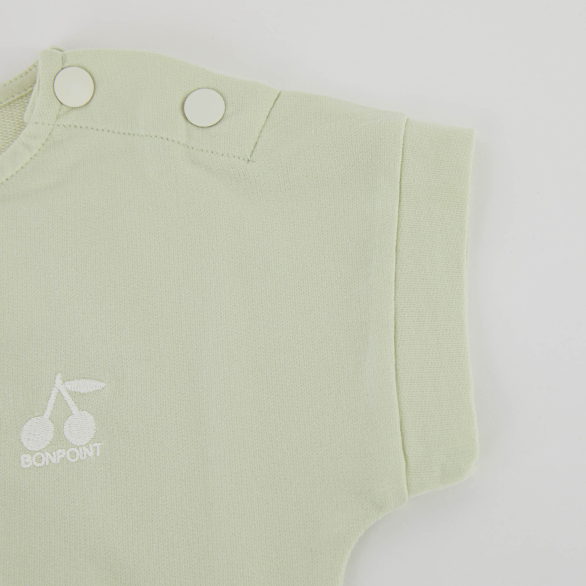Girls Light Green Cotton Dress