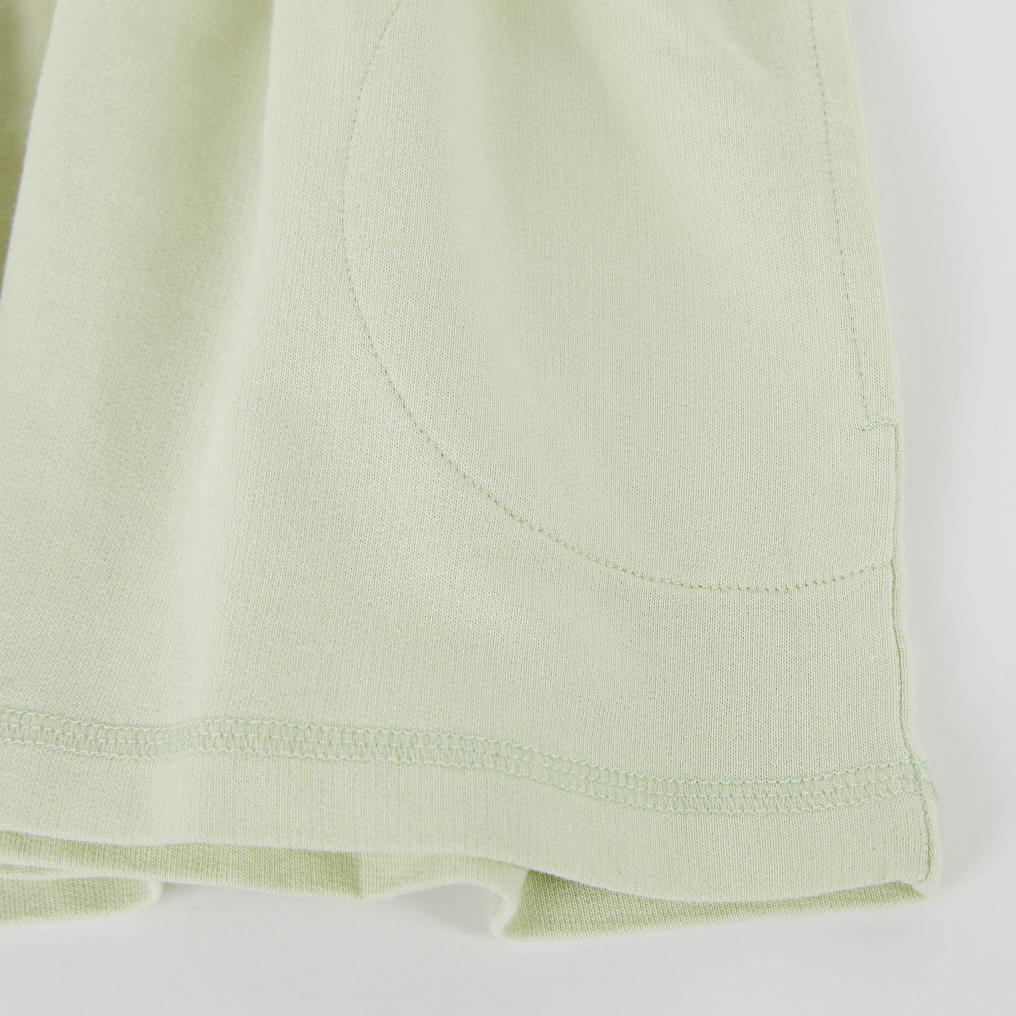 Girls Light Green Cotton Dress