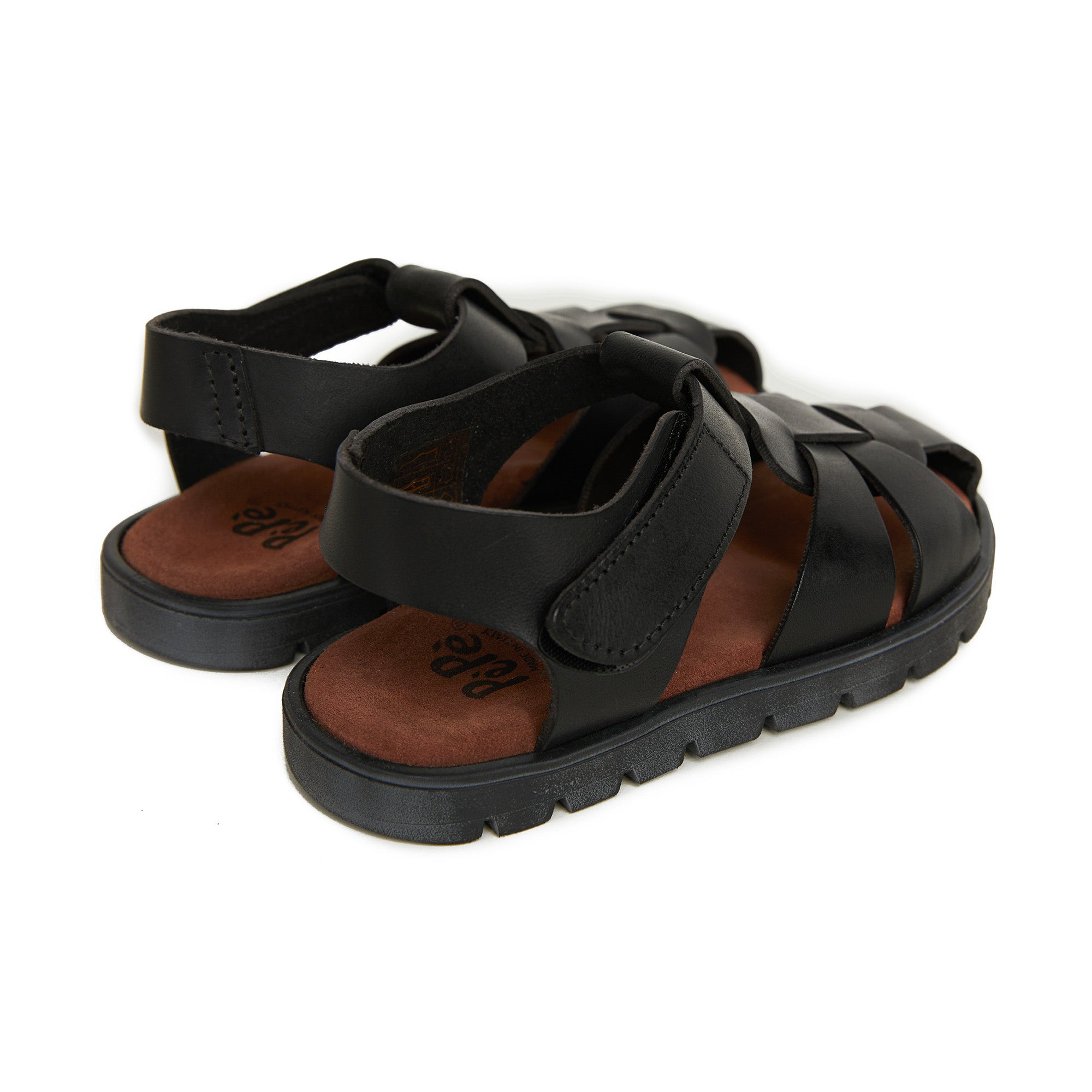 Boys & Girls Black Sandals