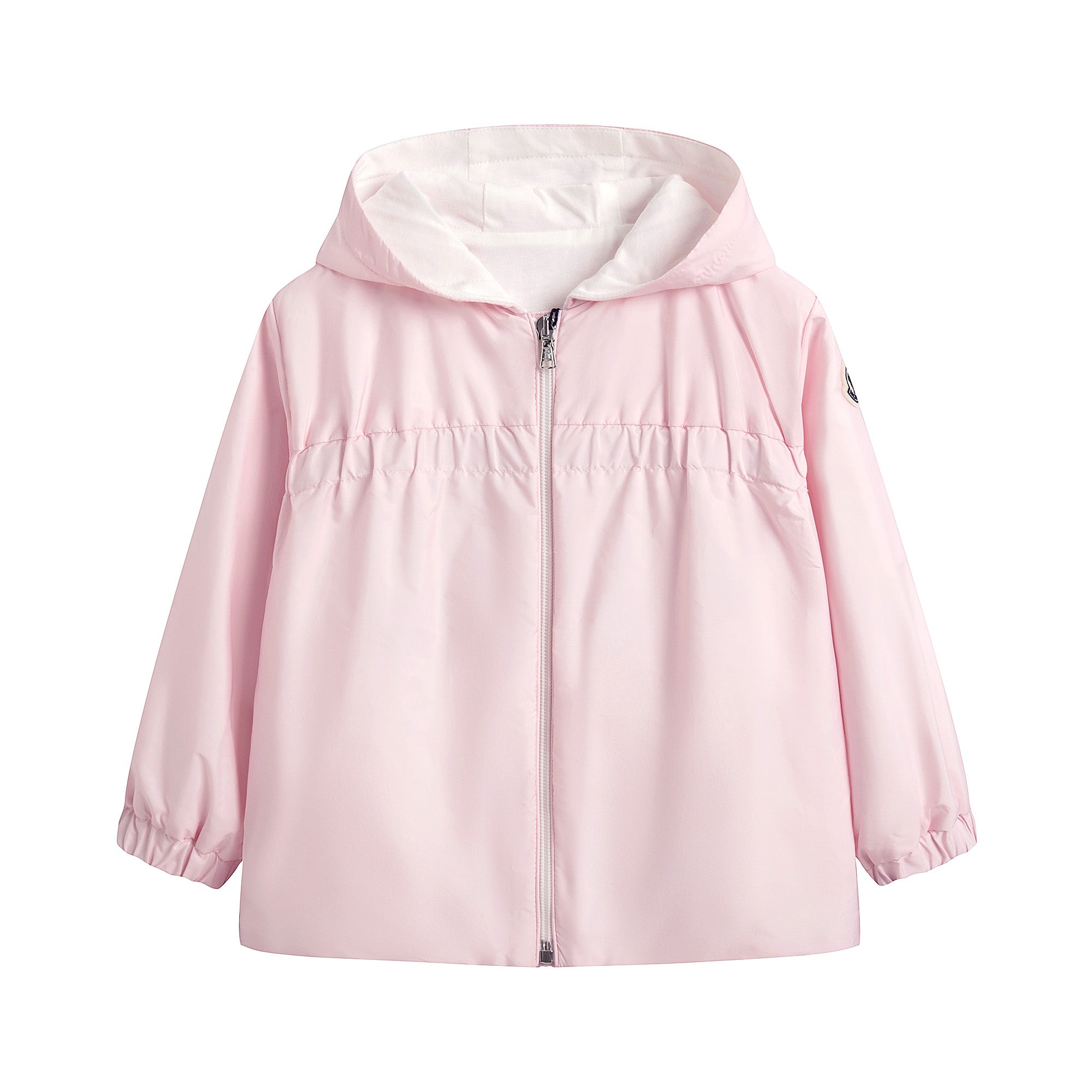 Baby Girls Pale Pink Zip-Up Jacket