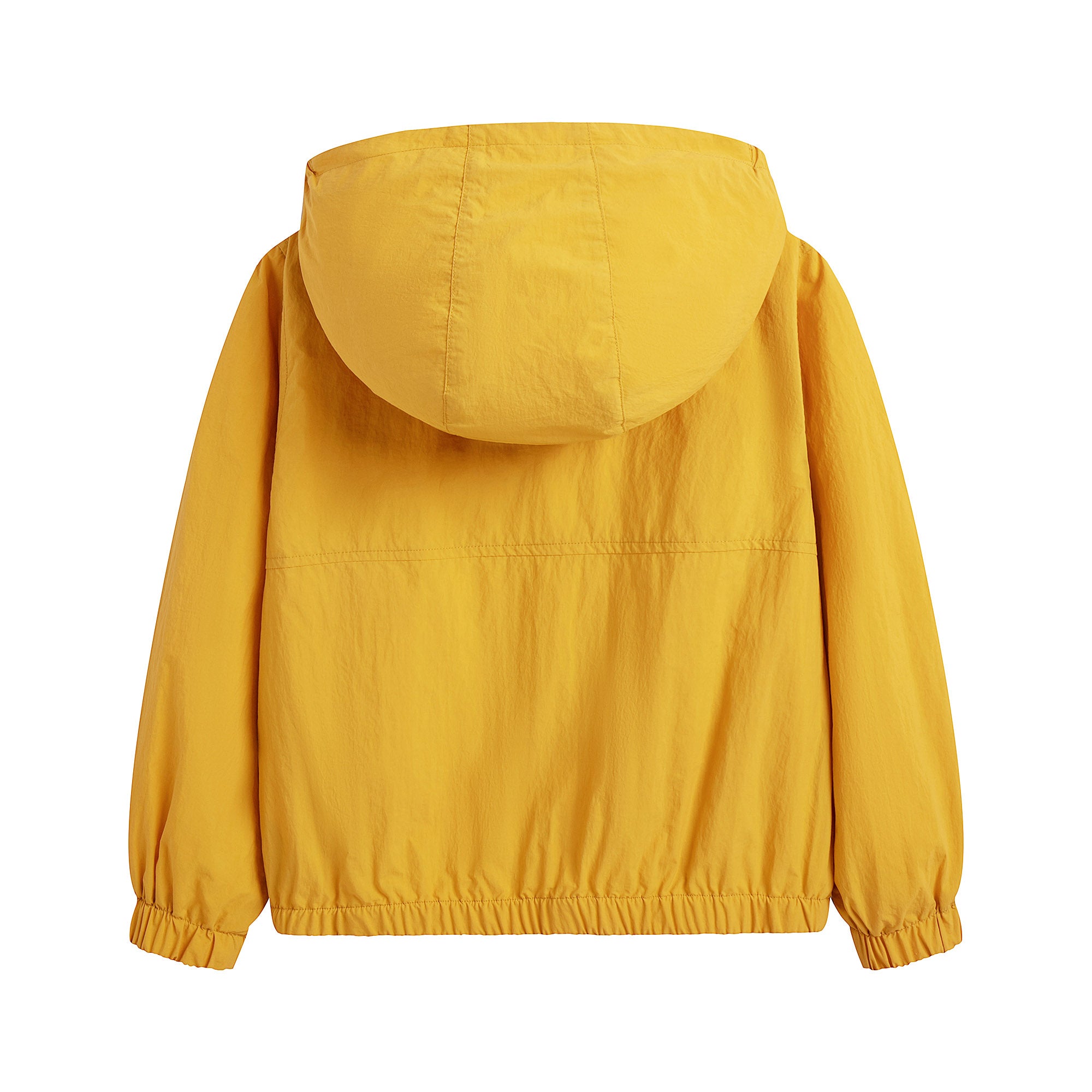 Boys Yellow Zip-Up Jacket