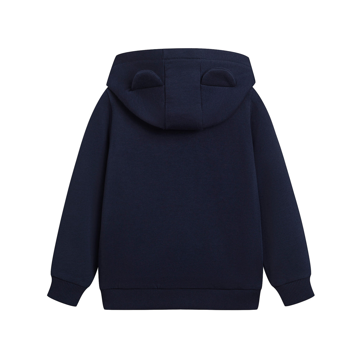Baby Boys & Girls Navy Cotton Zip-Up Set