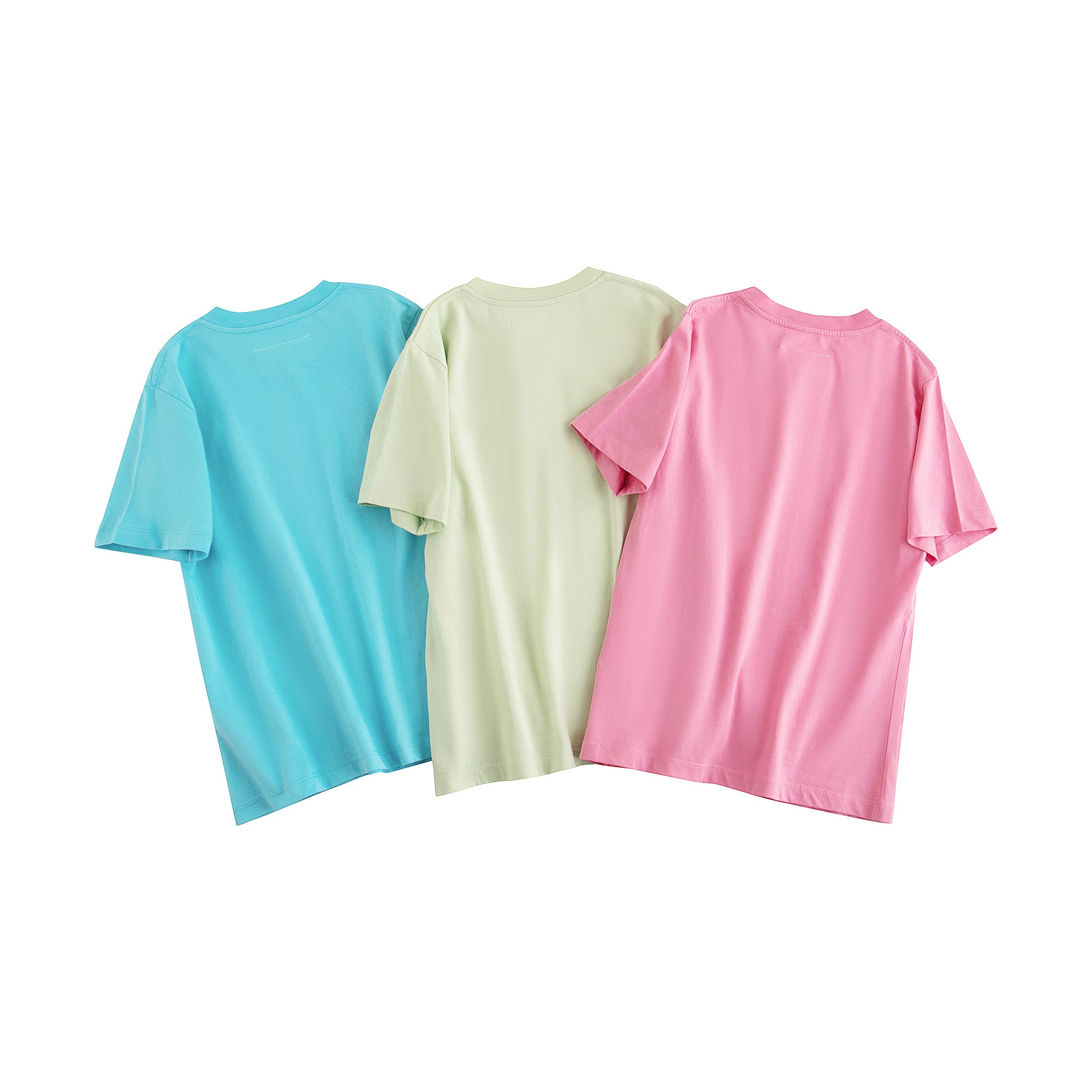 Boys & Girls Tricolor Logo Cotton T-Shirt Set(3 Pack)