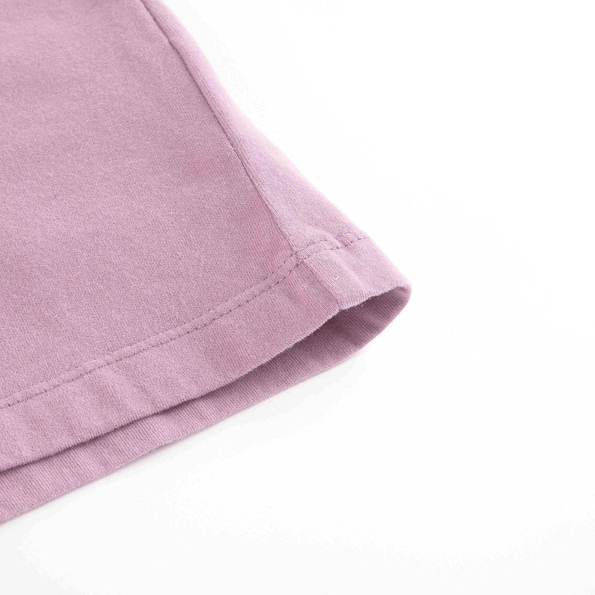 Girls Mauve Logo Cotton T-Shirt