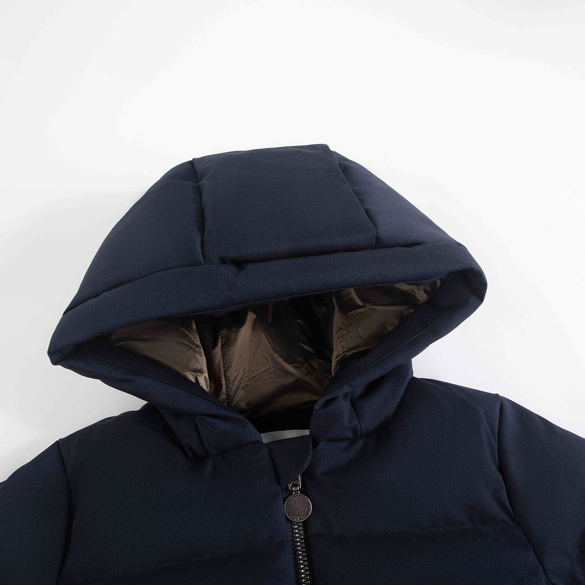 Baby Boys Navy Padded Down Jacket