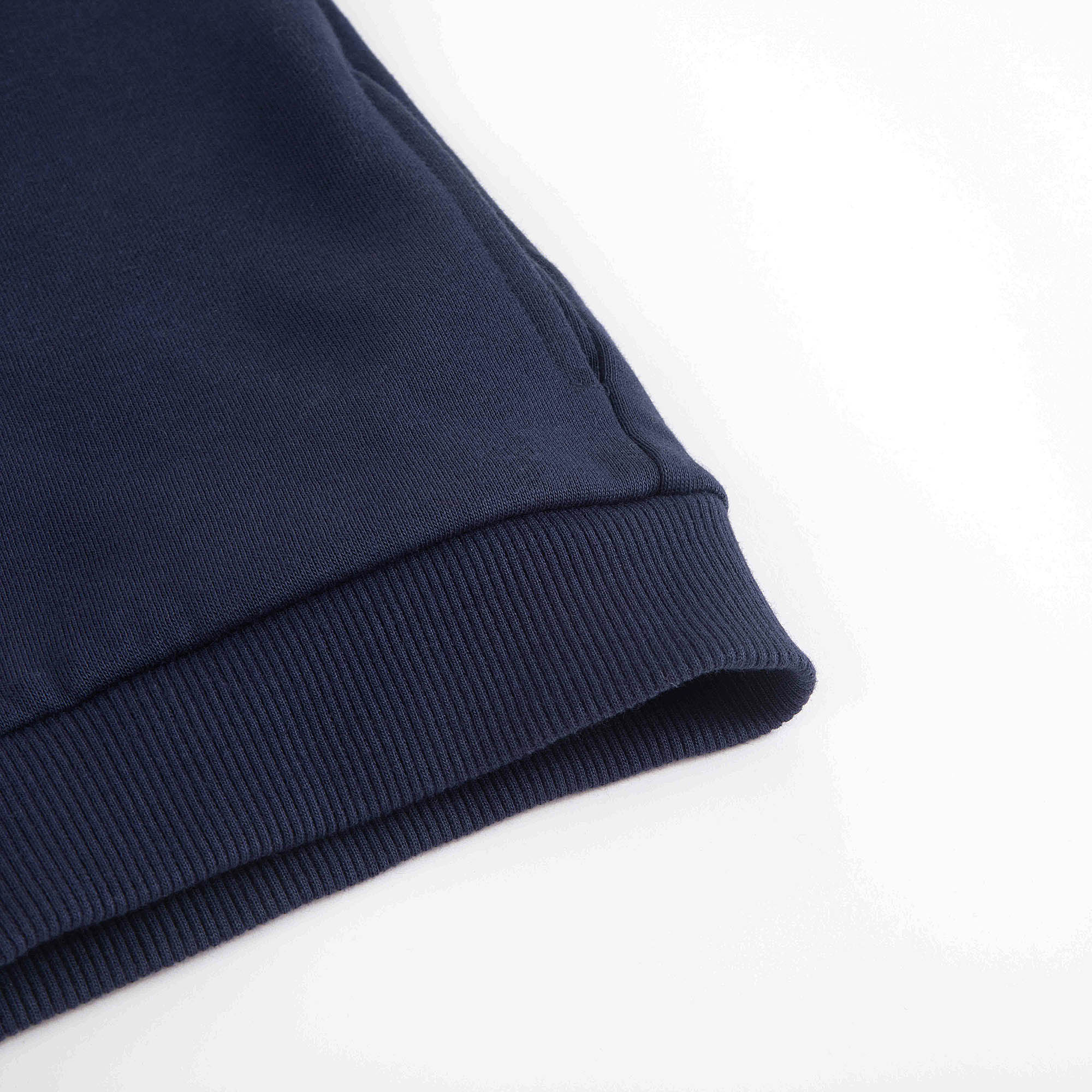 Baby Boys & Girls Navy Cotton Zip-Up Set