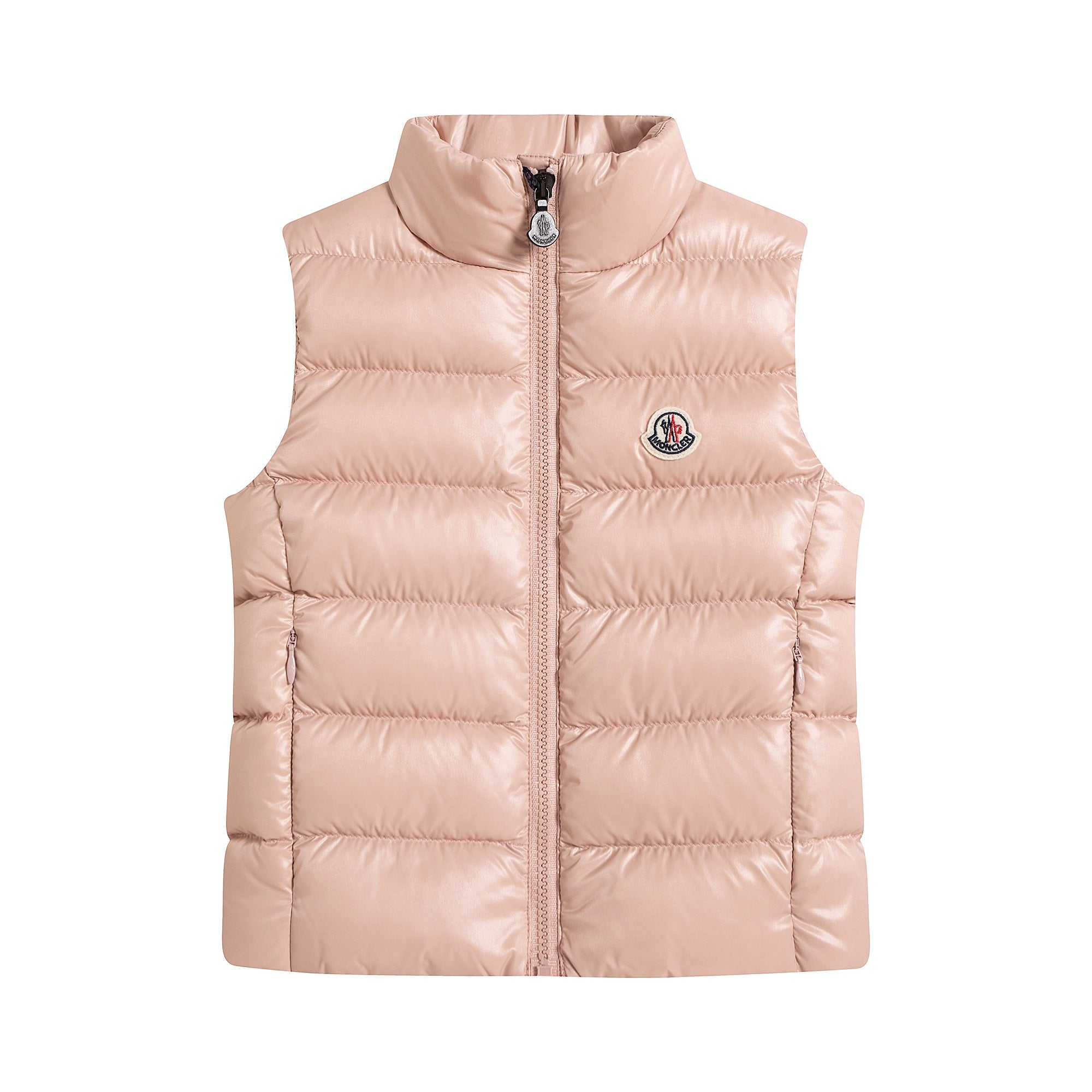 Girls Pink "GHANY" Padded Down Gilet