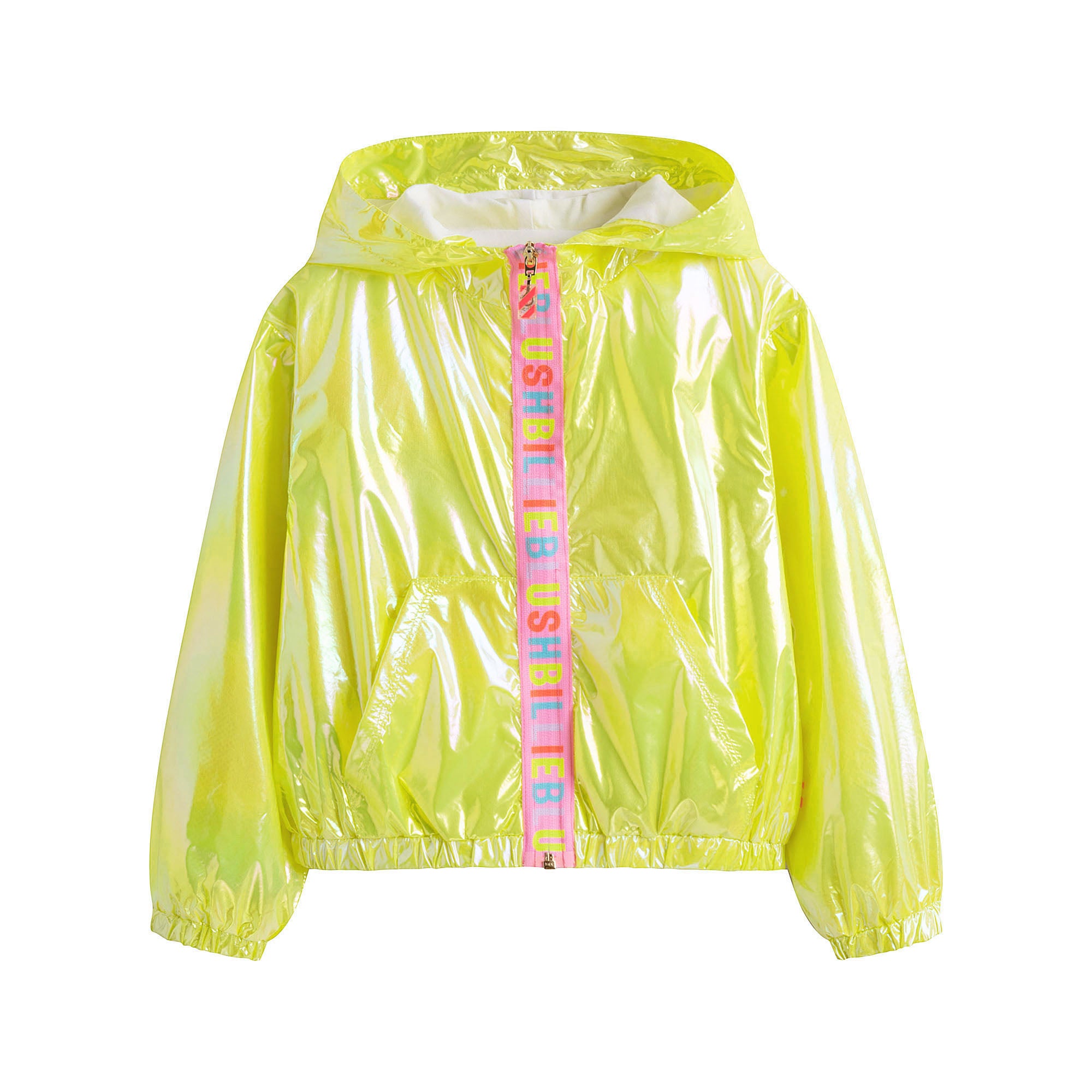 Girls Yellow Zip-Up Jacket
