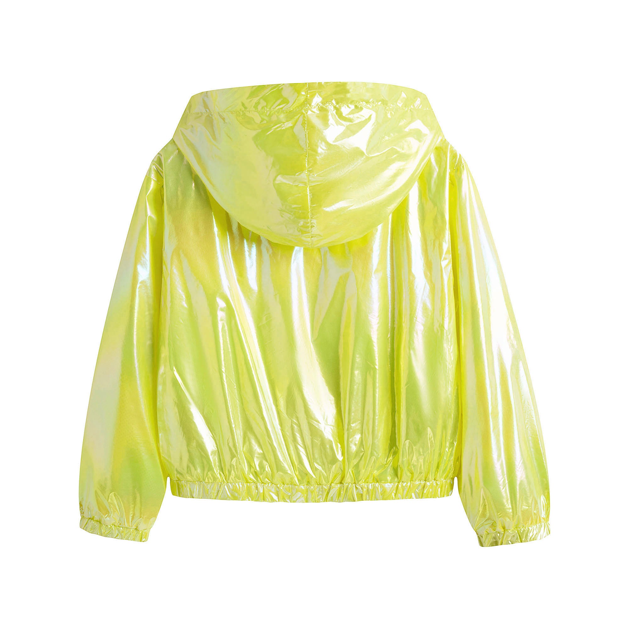 Girls Yellow Zip-Up Jacket