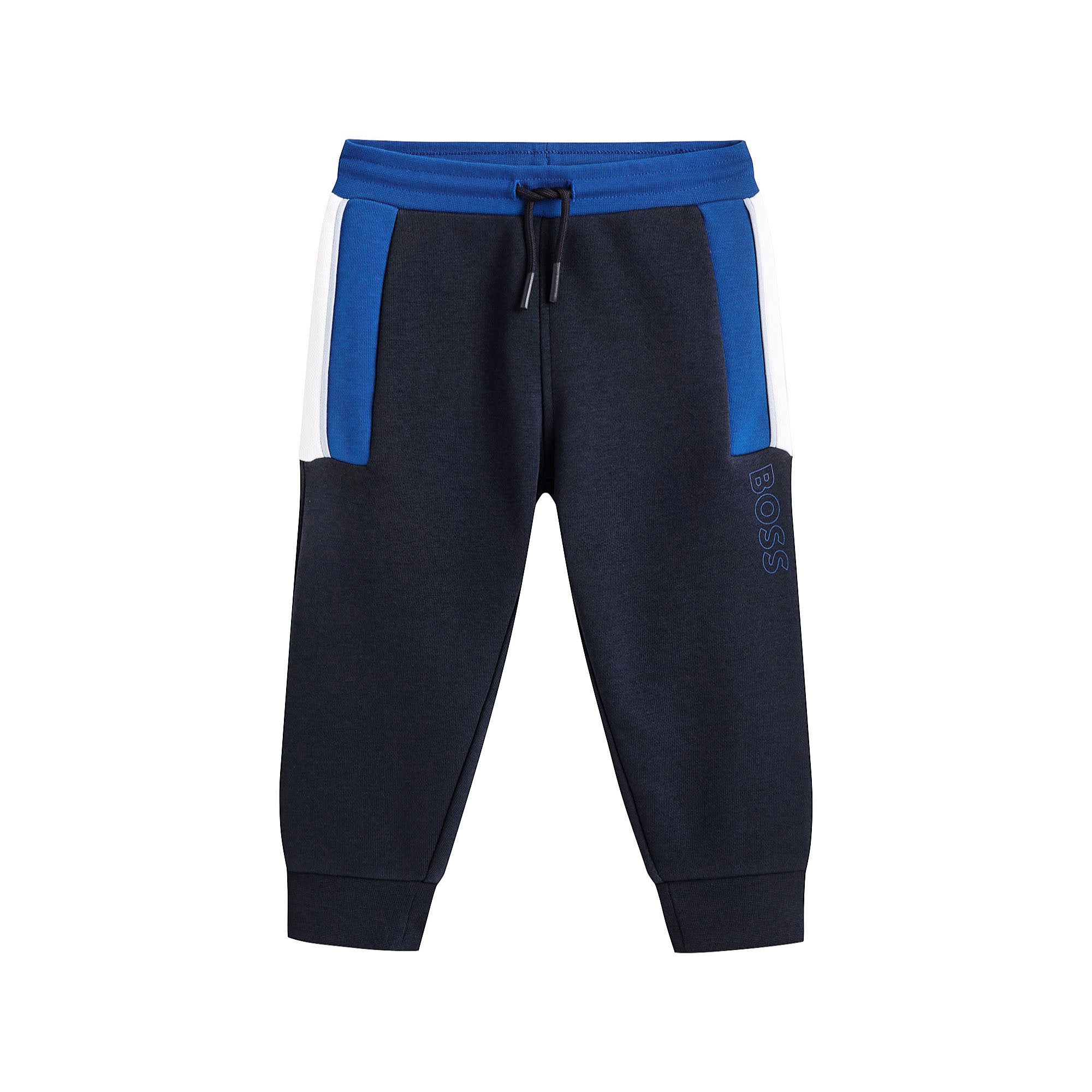 Baby Boys Blue Cotton Trousers