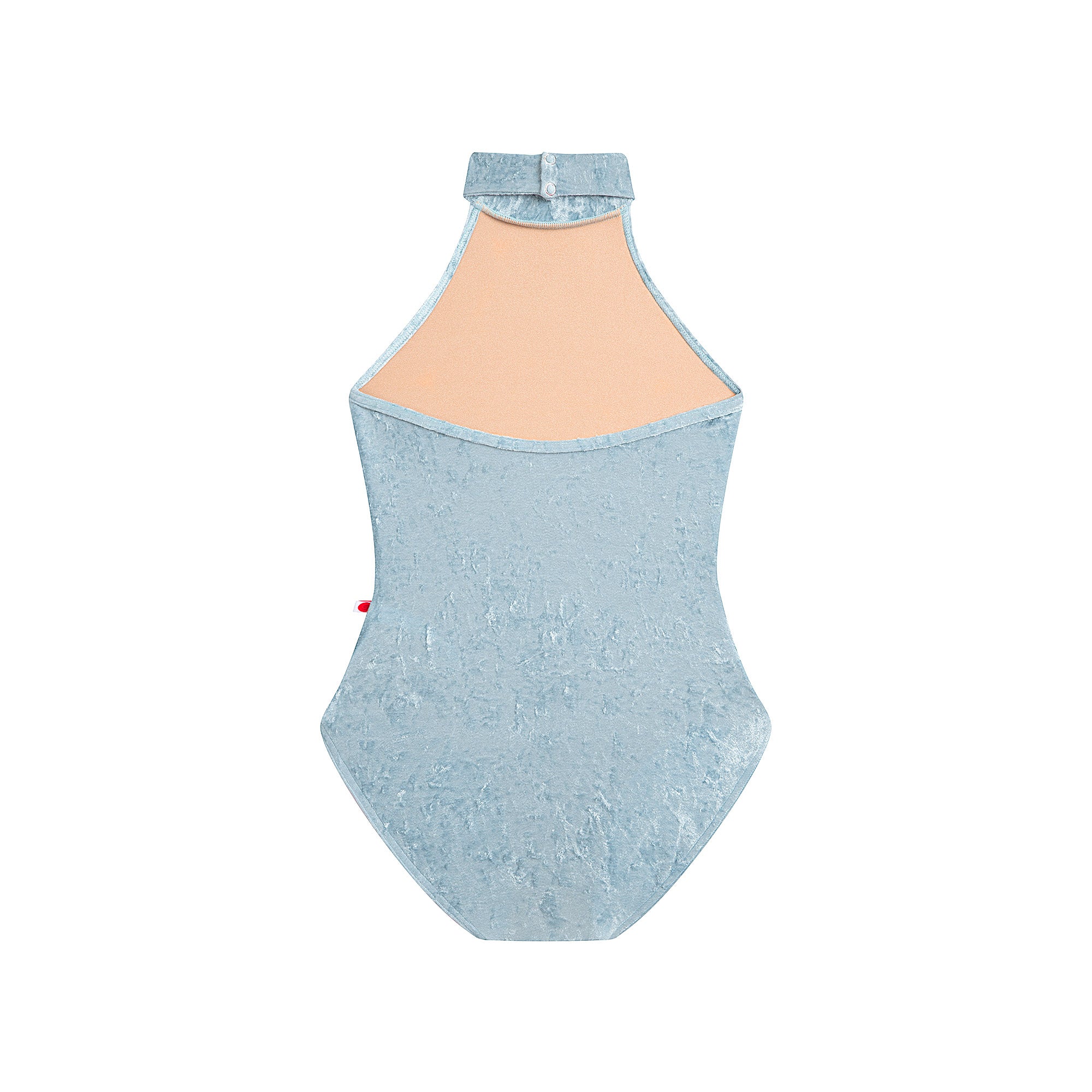 Girls Light Blue "Sarah/CV-Ice/CV-Ice" Velvet Ballet Onesies