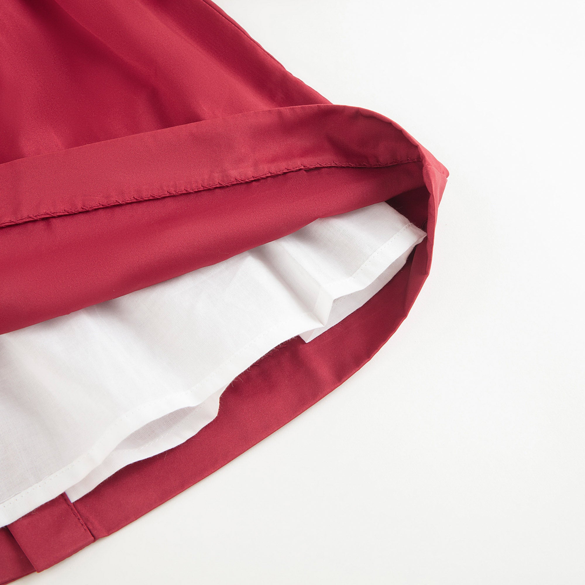 Baby Girls Red Ruffled Dress