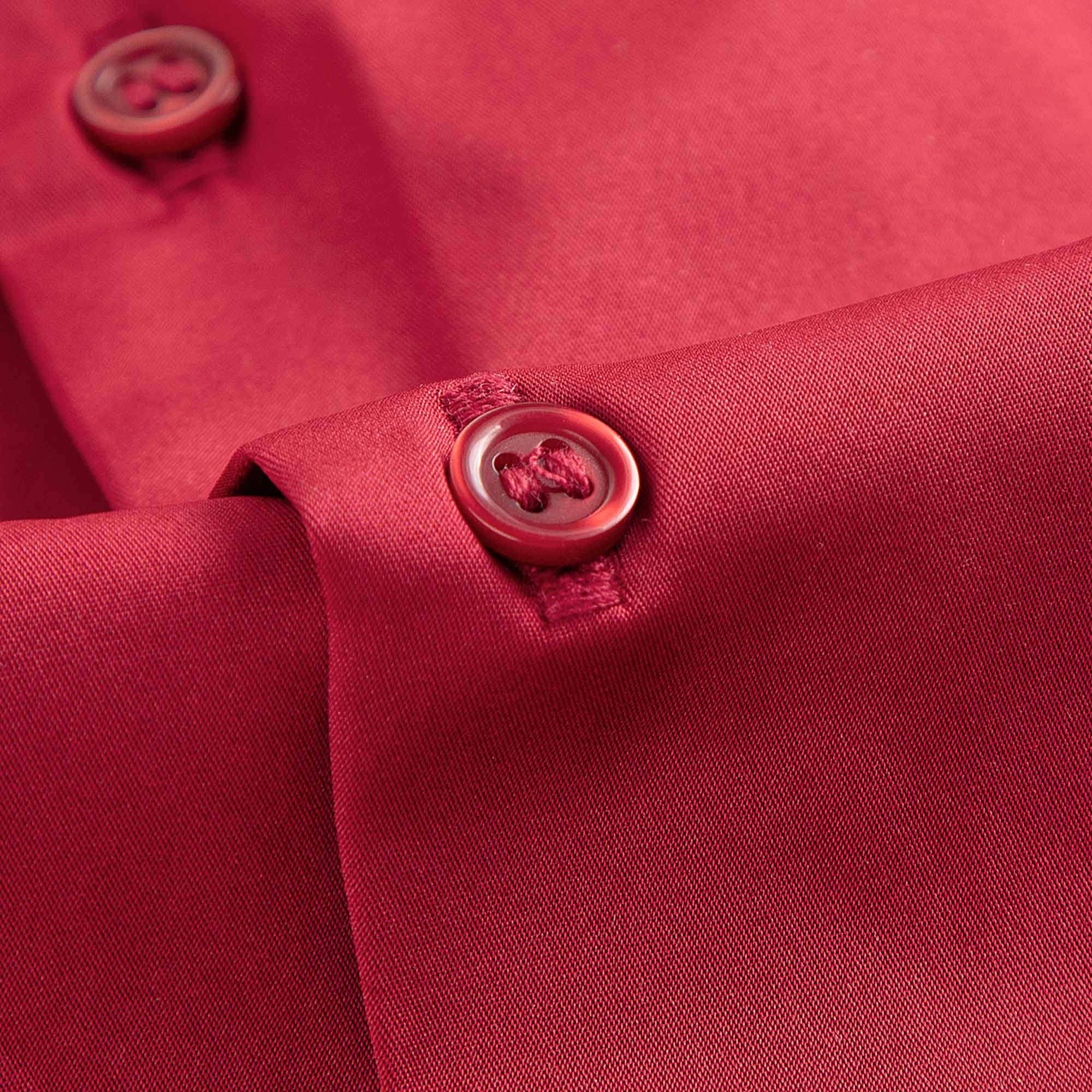 Baby Girls Red Ruffled Dress