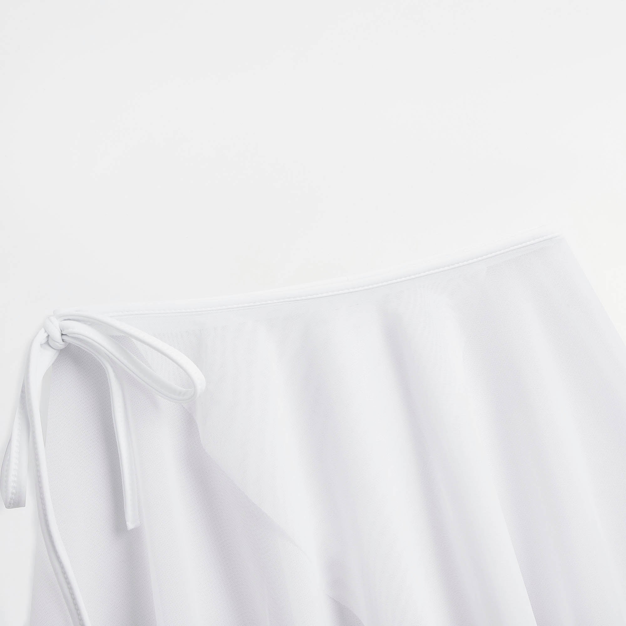 Girls White Ballet Skirt