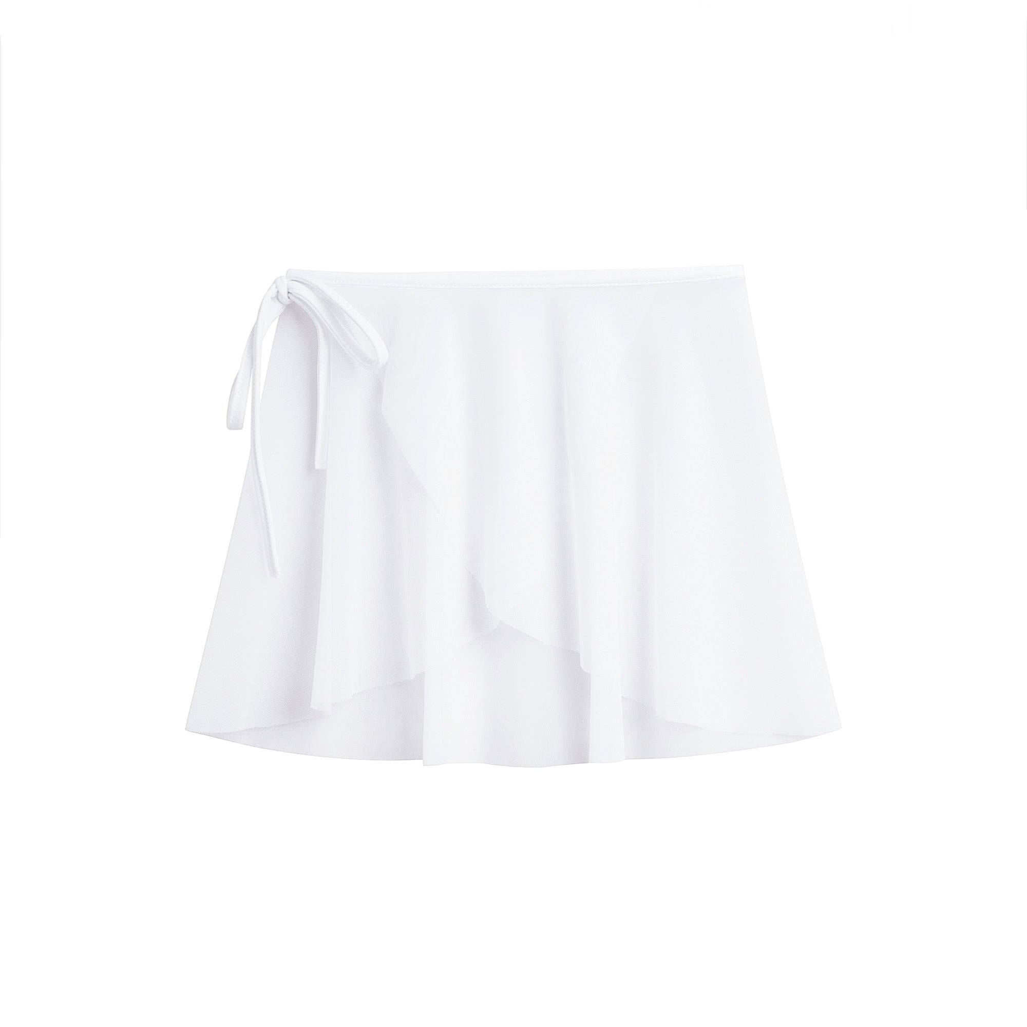 Girls White Ballet Skirt