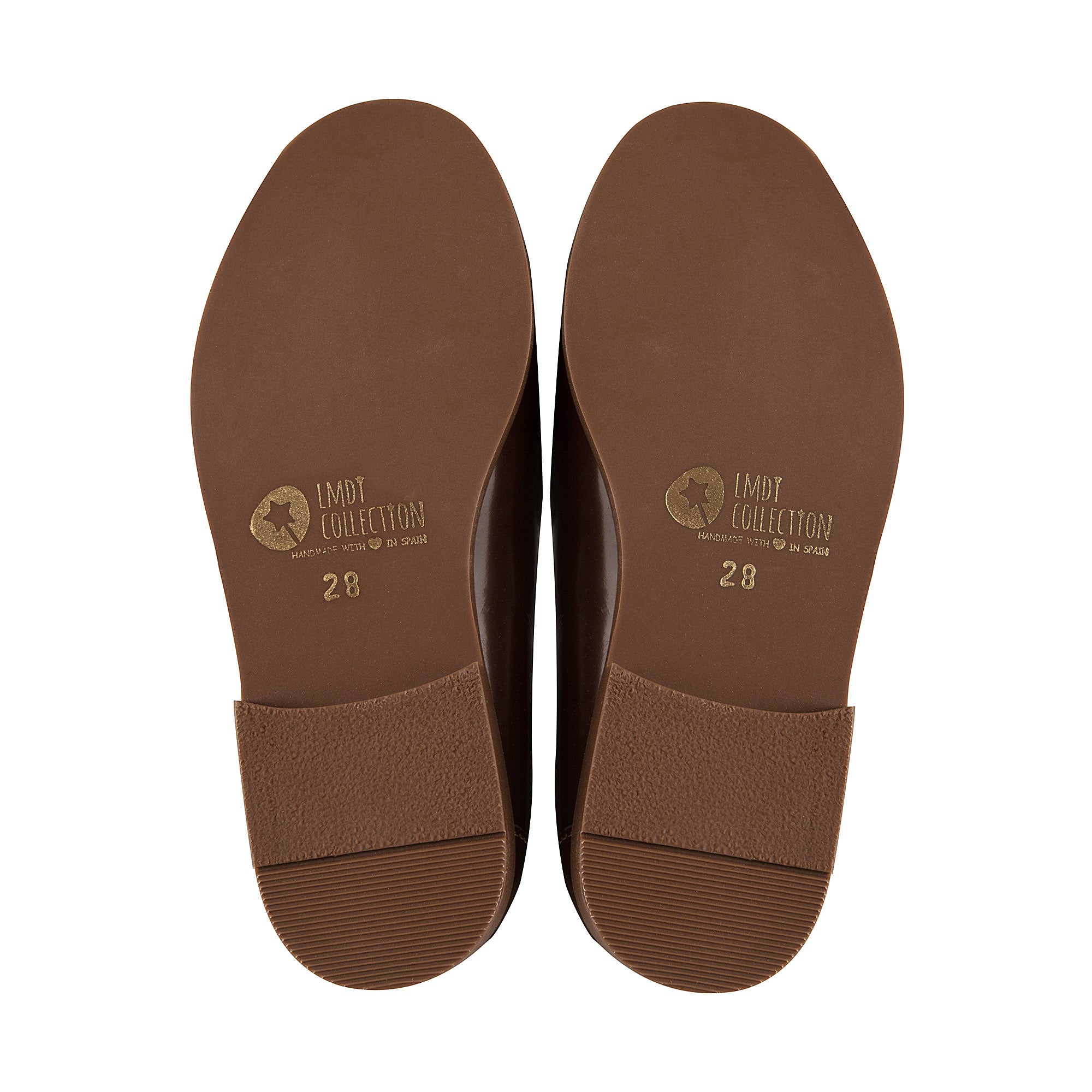 Girls Brown Tassel Loafer Shoes