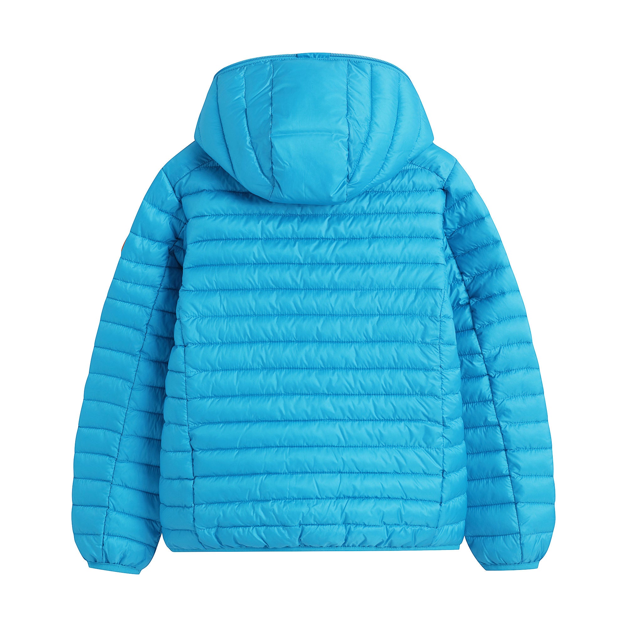 Boys & Girls Blue Hooded Padded Jacket