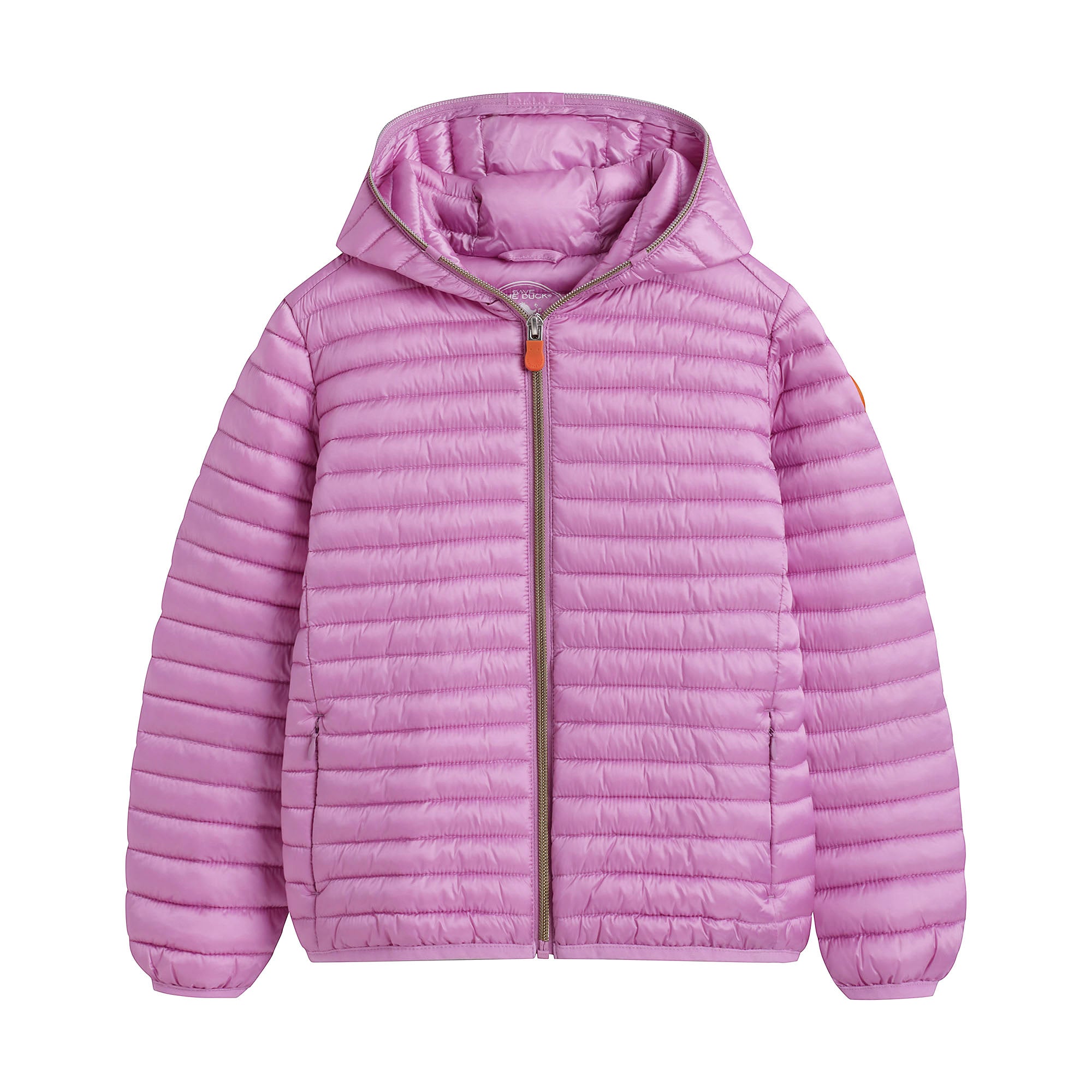 Boys & Girls Pink Hooded Padded Jacket