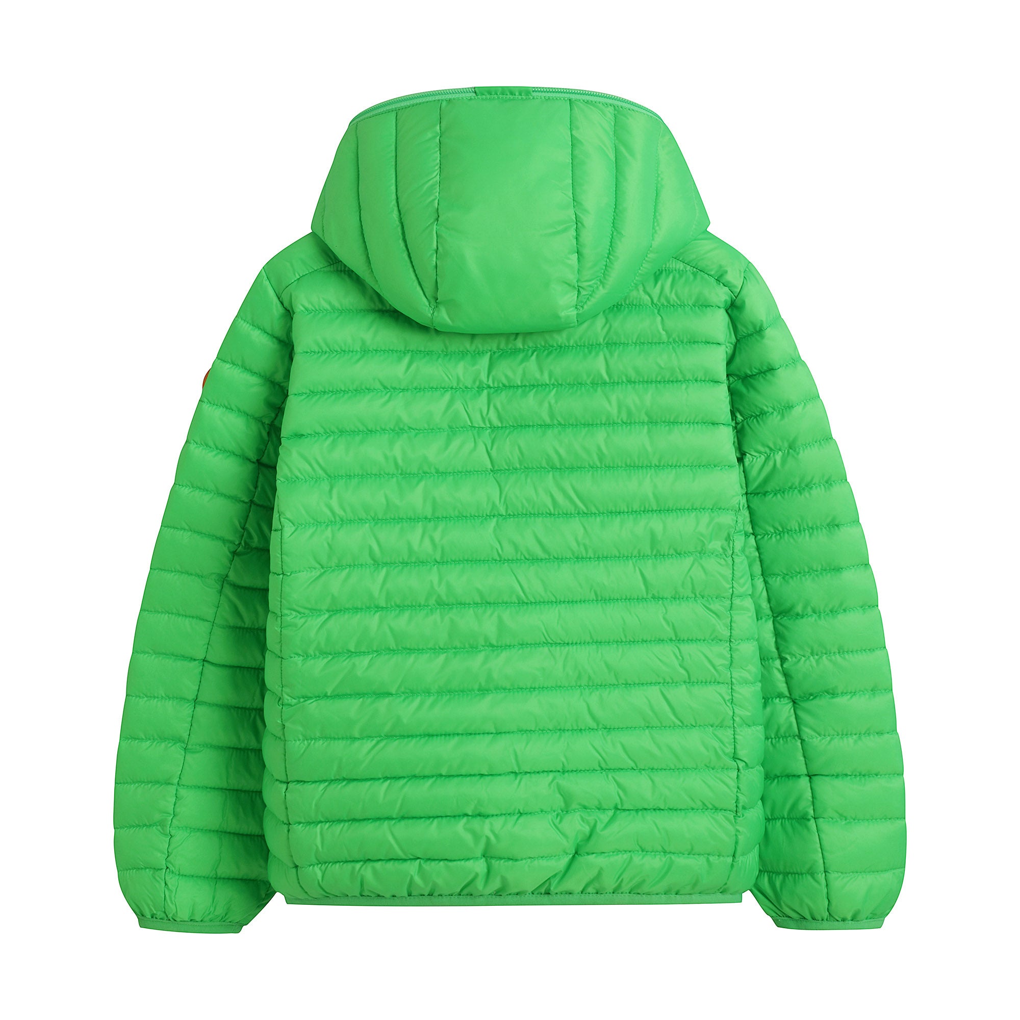 Boys & Girls Green Hooded Padded Jacket
