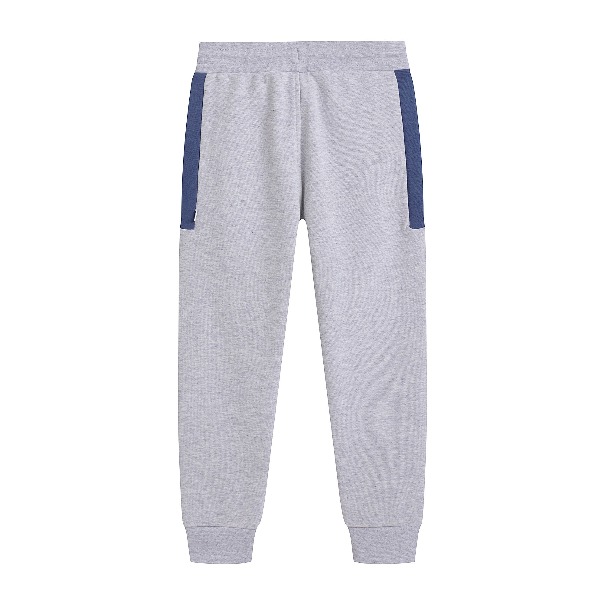 Boys Grey Cotton Trousers