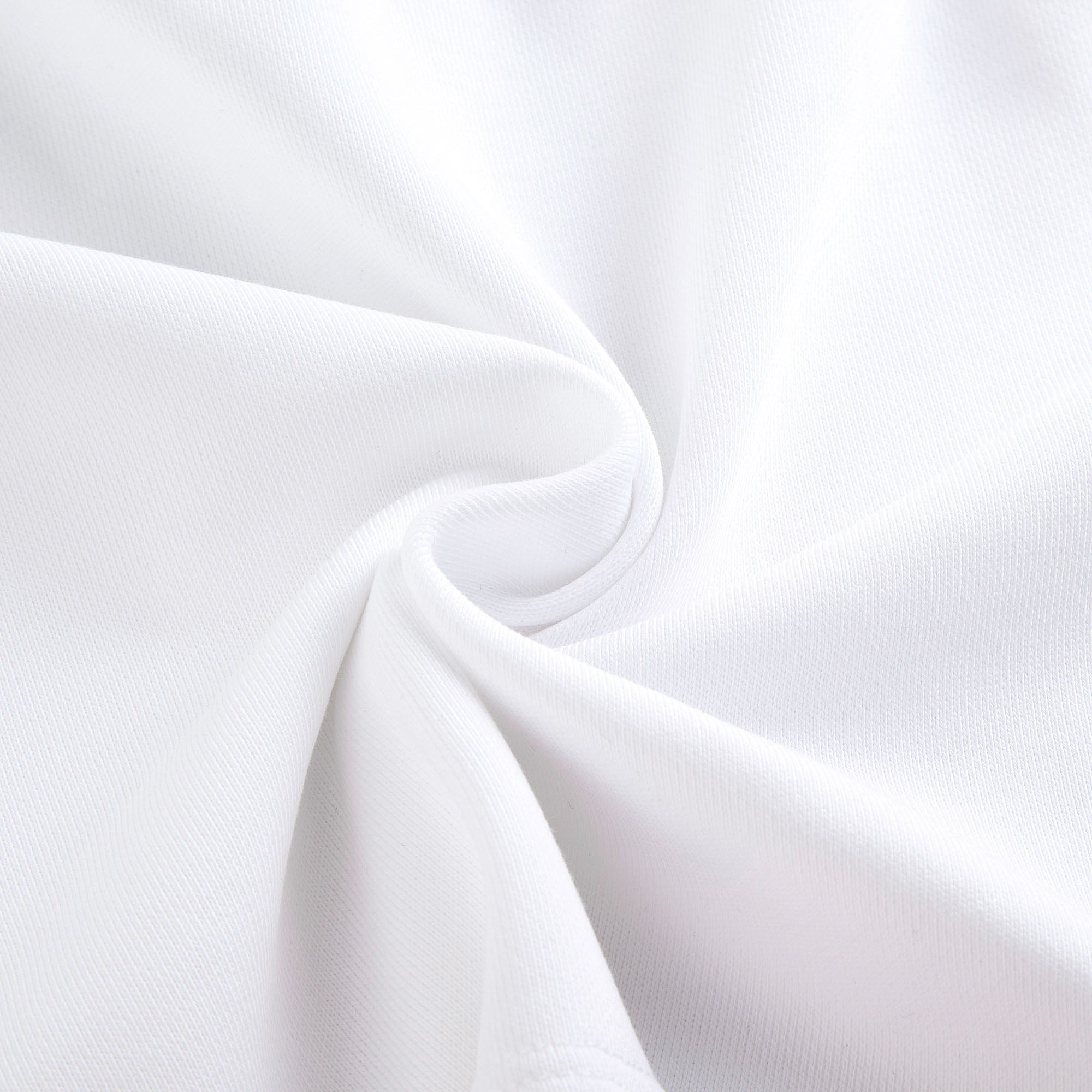 Girls White Logo Cotton Skirt