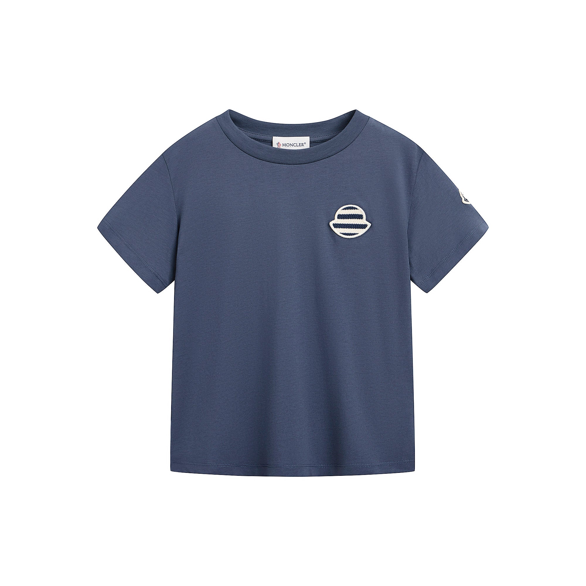 Boys Blue Cotton T-Shirt