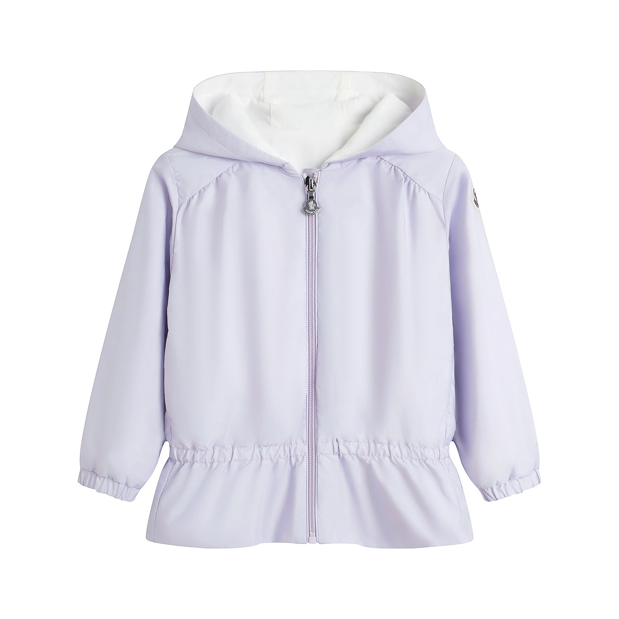 Baby Girls Light Purple Zip-Up Jacket