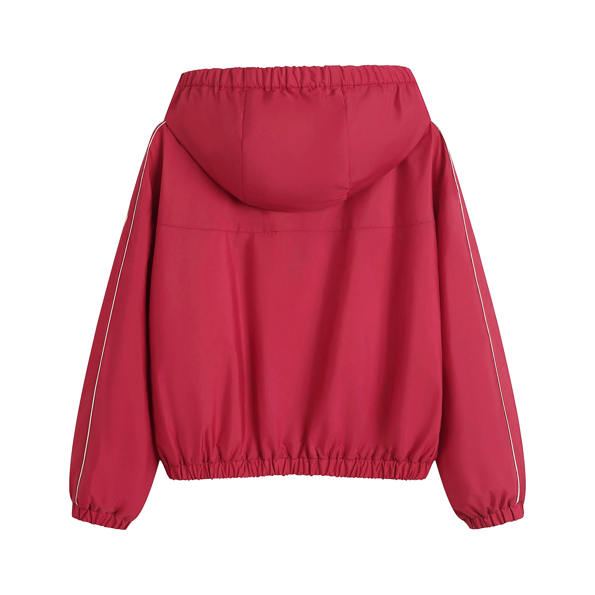Girls Red Zip-Up Jacket