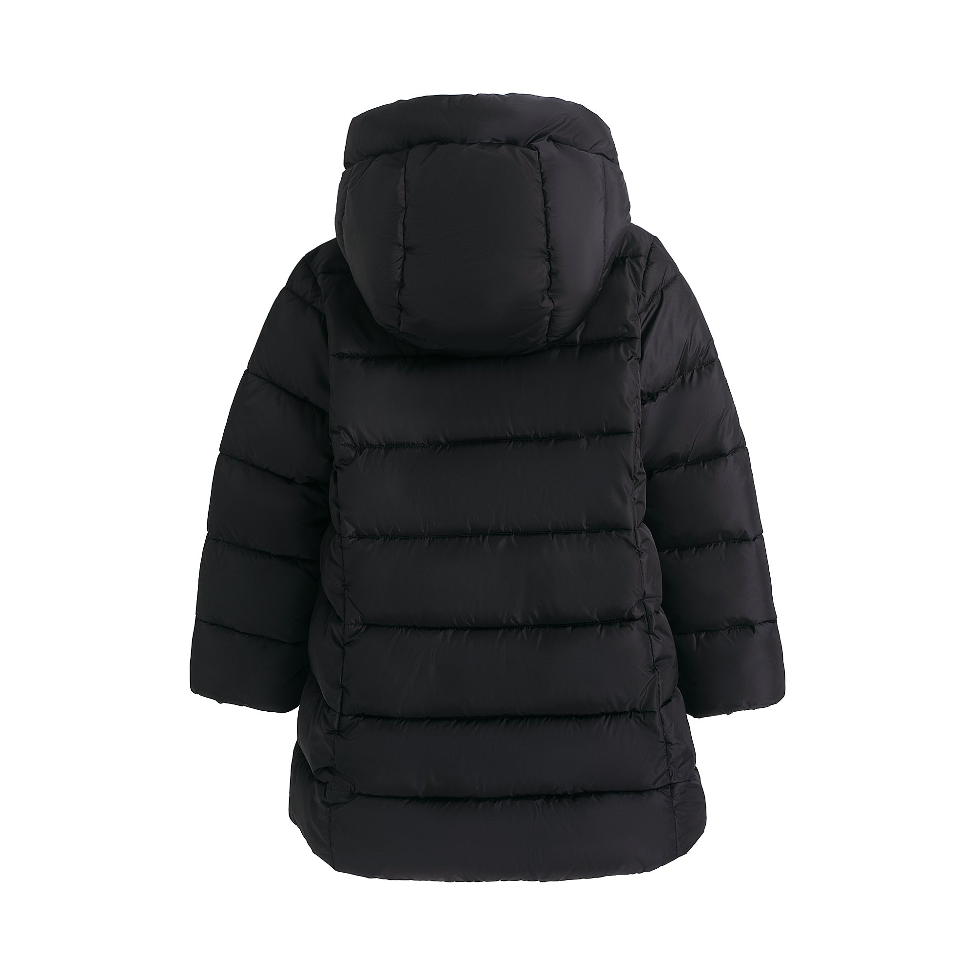 Girls Black Padded Coat