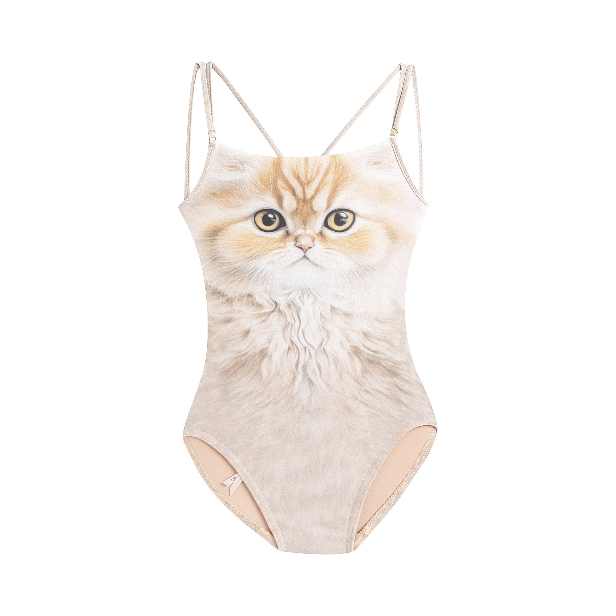 Girls Honey Cat Ballet Onesies(J231LE33VL/hone)