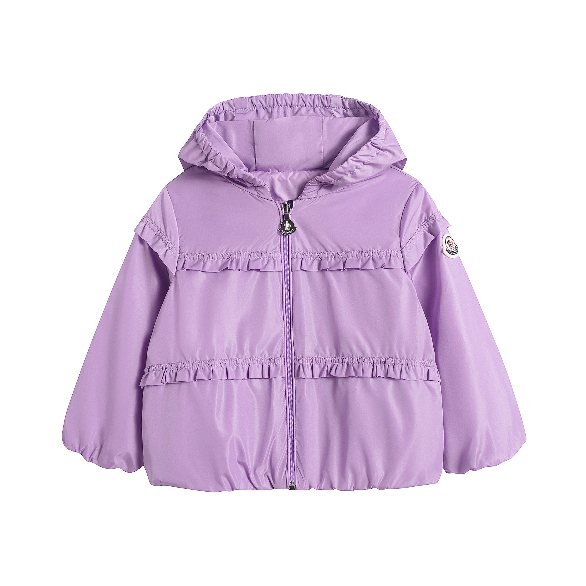 Baby Girls Purple Zip-Up Jacket