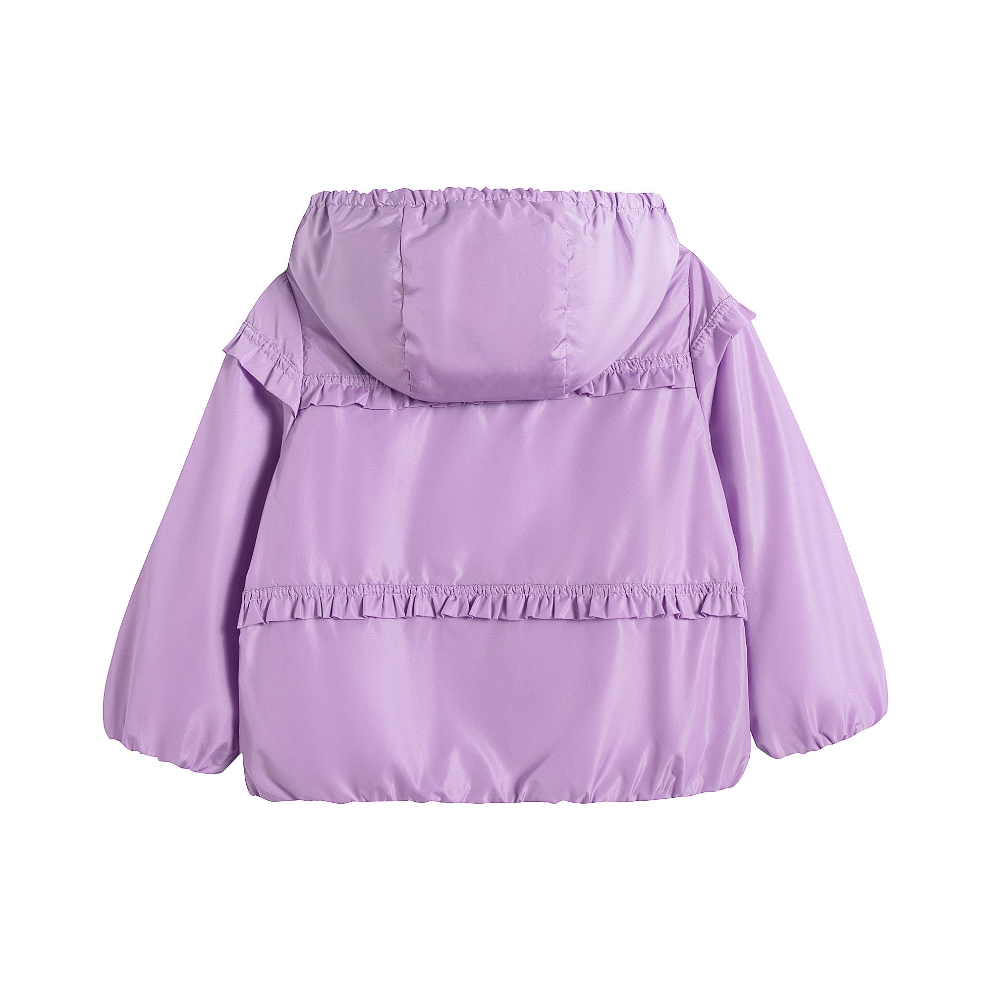 Baby Girls Purple Zip-Up Jacket
