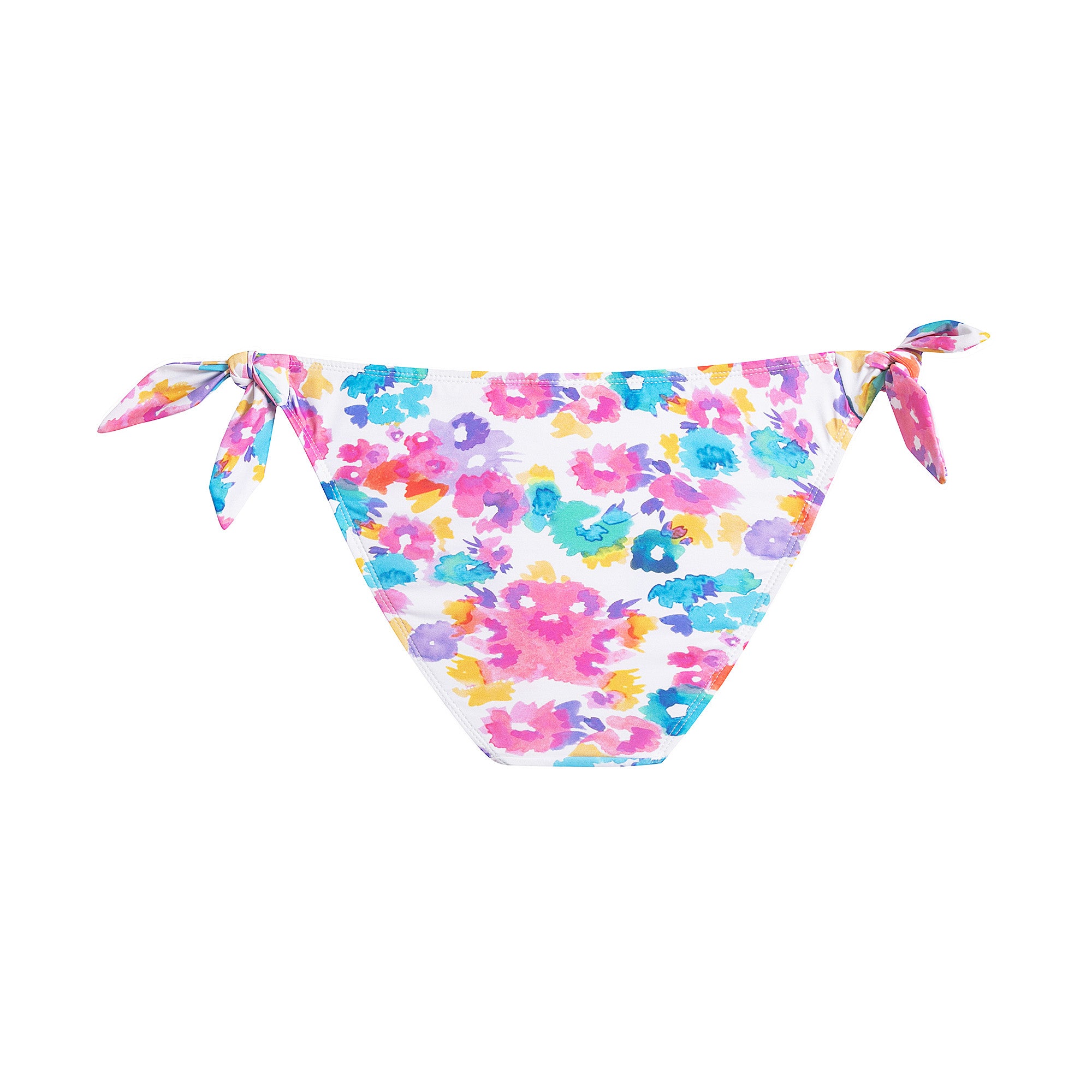 Girls Pink Floral Swimsuit