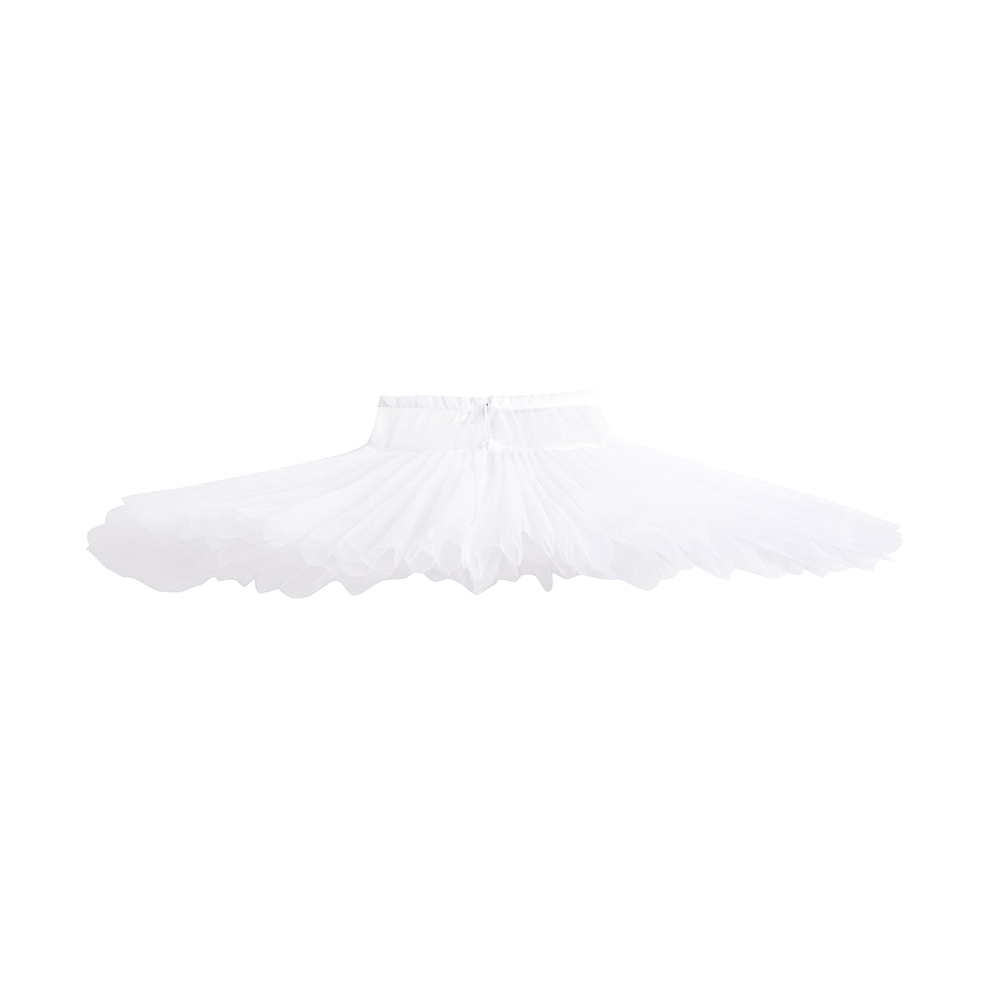 Girls White Ballet TuTu Skirt