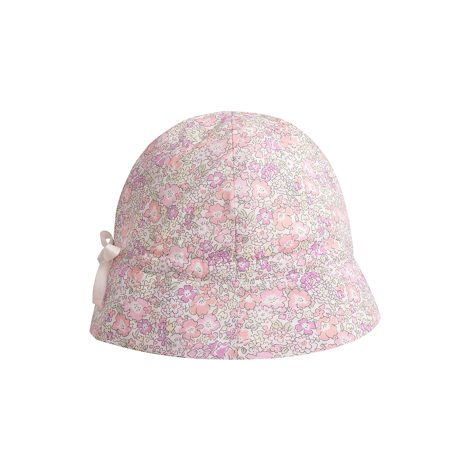 Baby Girls Pink Floral Bucket Hat