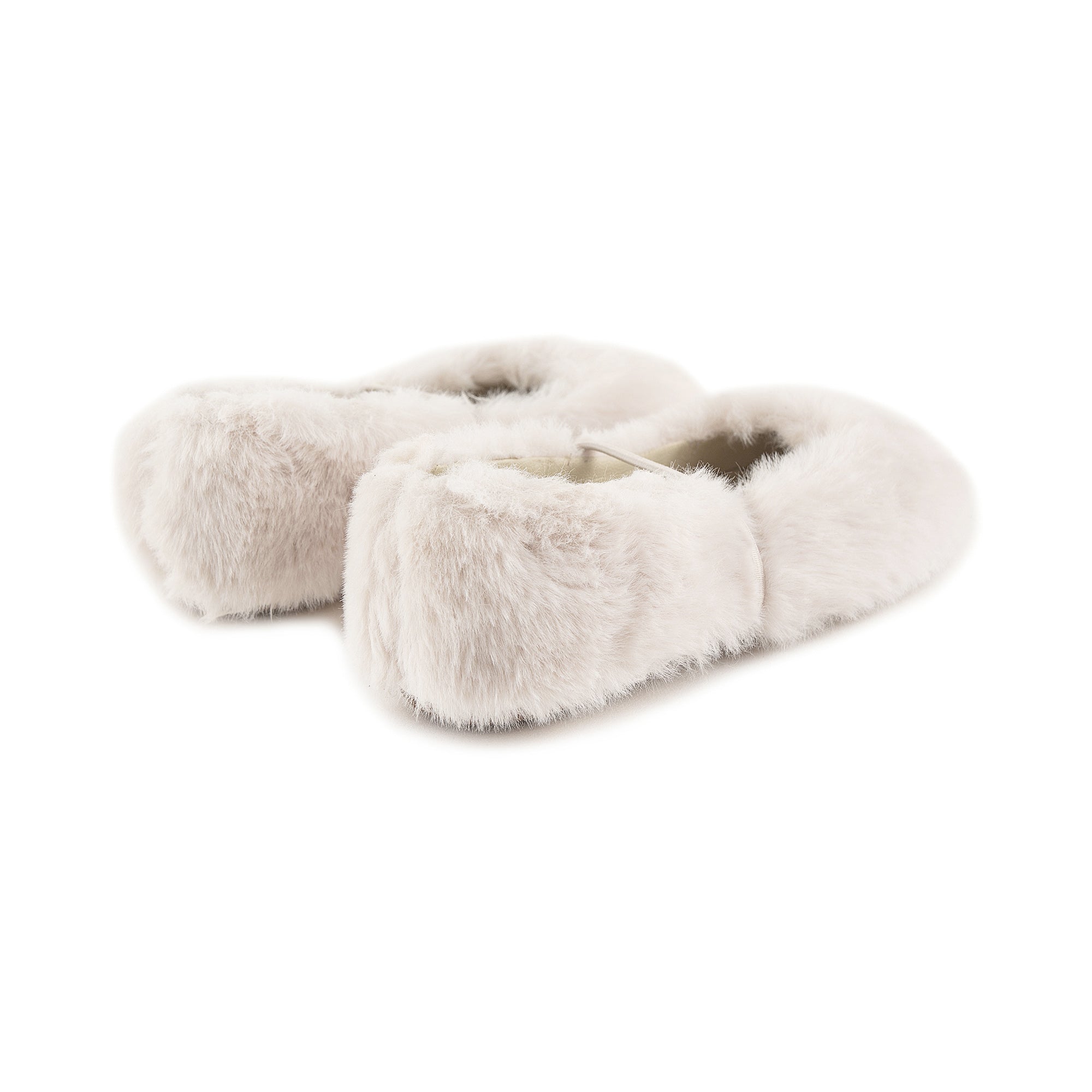 Girls Ivory Ballet Shoes