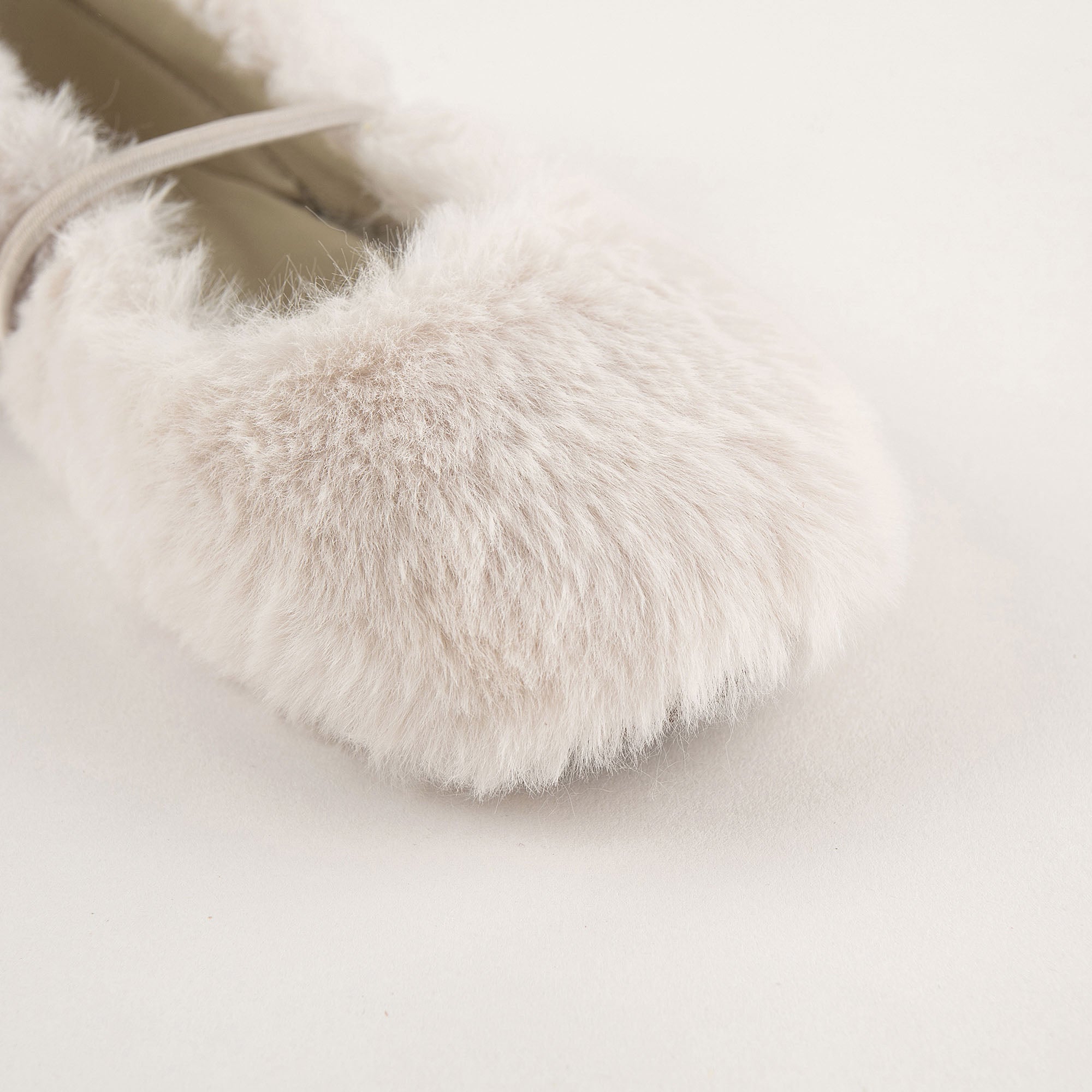 Girls Ivory Ballet Shoes