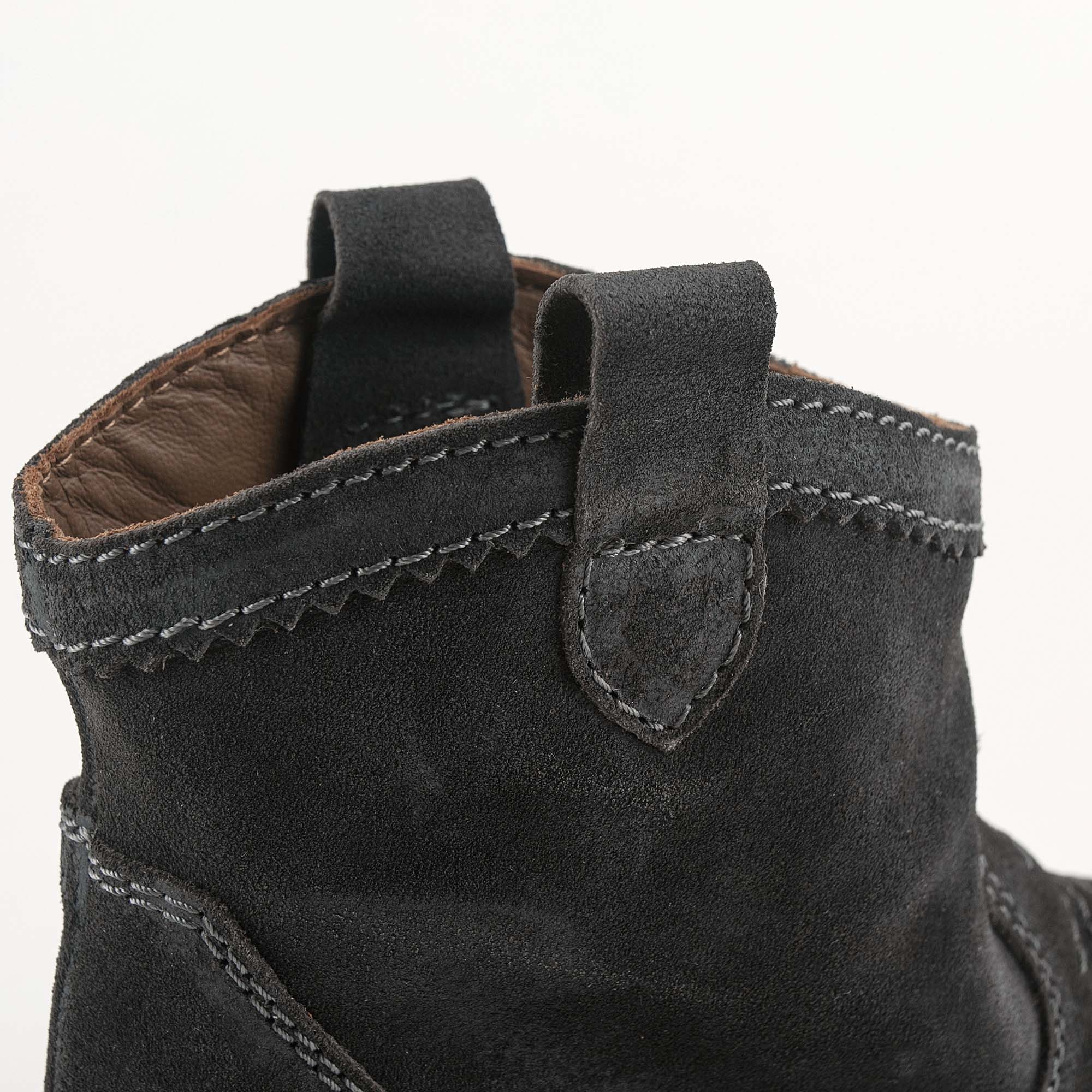 Girls Grey Short Boots