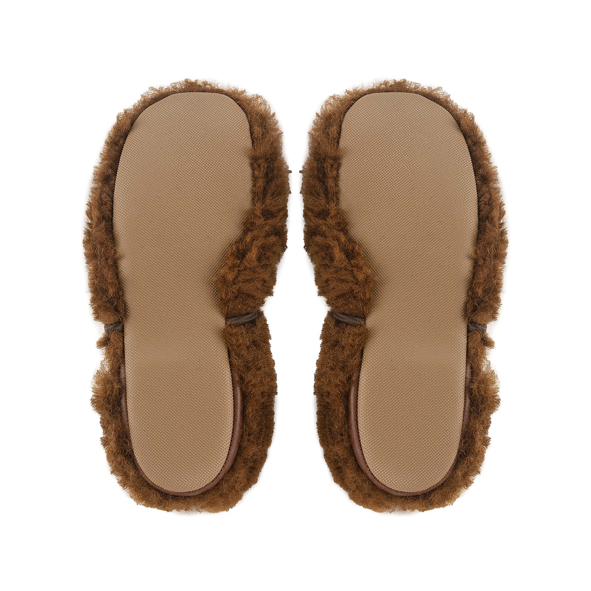 Girls Brown Ballet Shoes