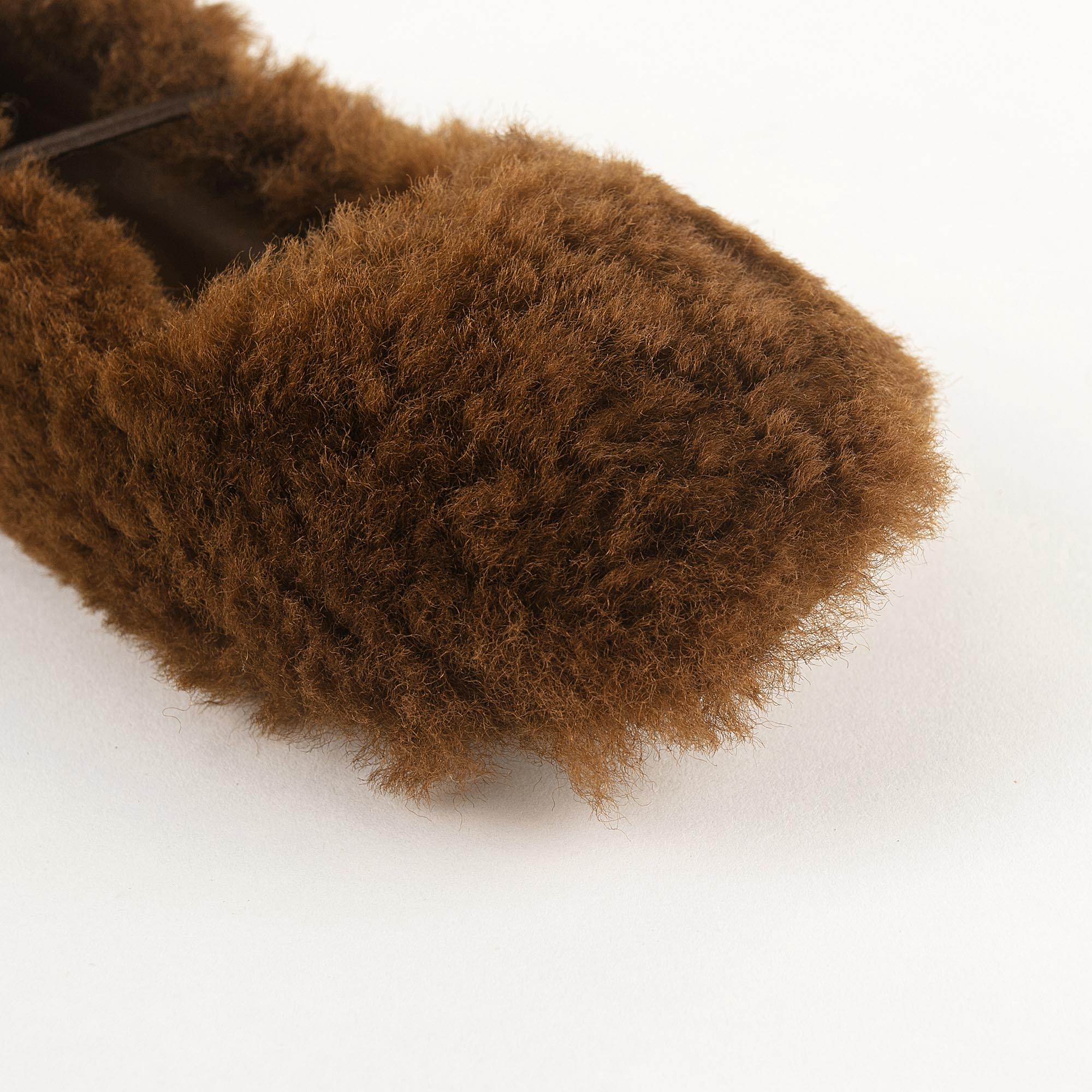 Girls Brown Ballet Shoes