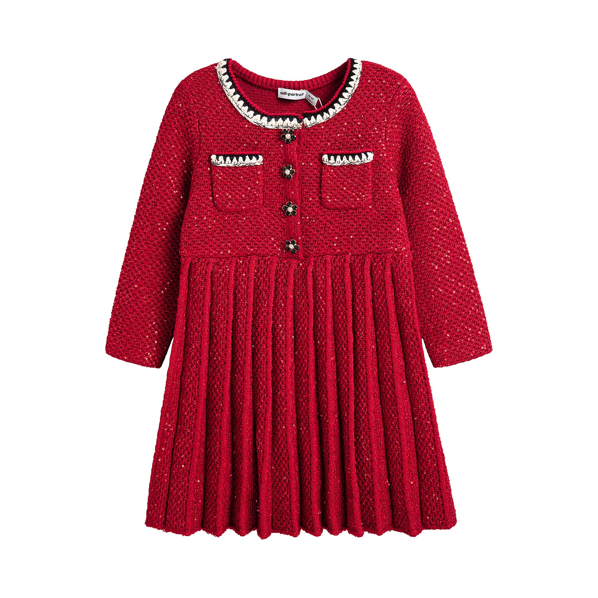 Girls Red Dress
