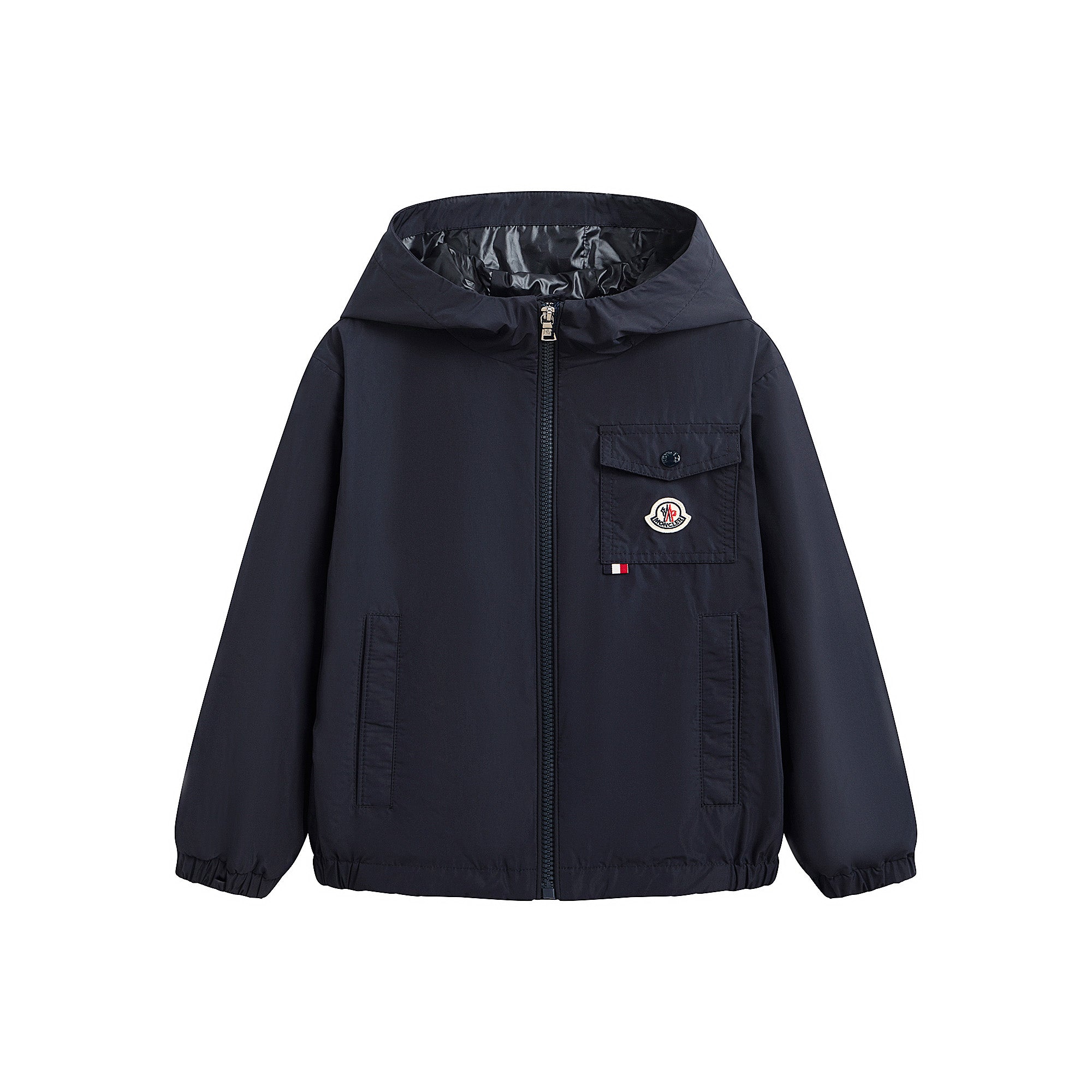 Boys Dark Blue "XAVIAN" Zip-Up Jacket