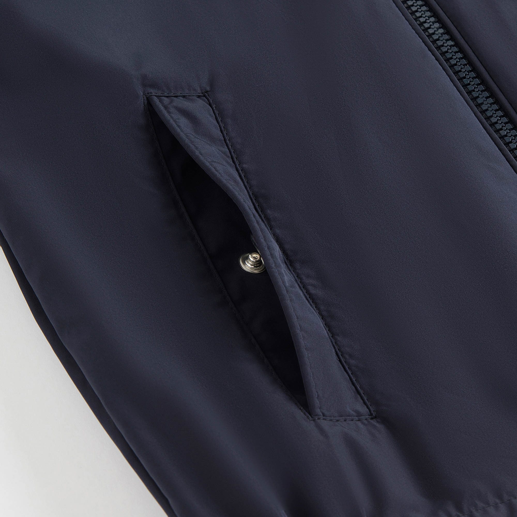 Boys Dark Blue "XAVIAN" Zip-Up Jacket
