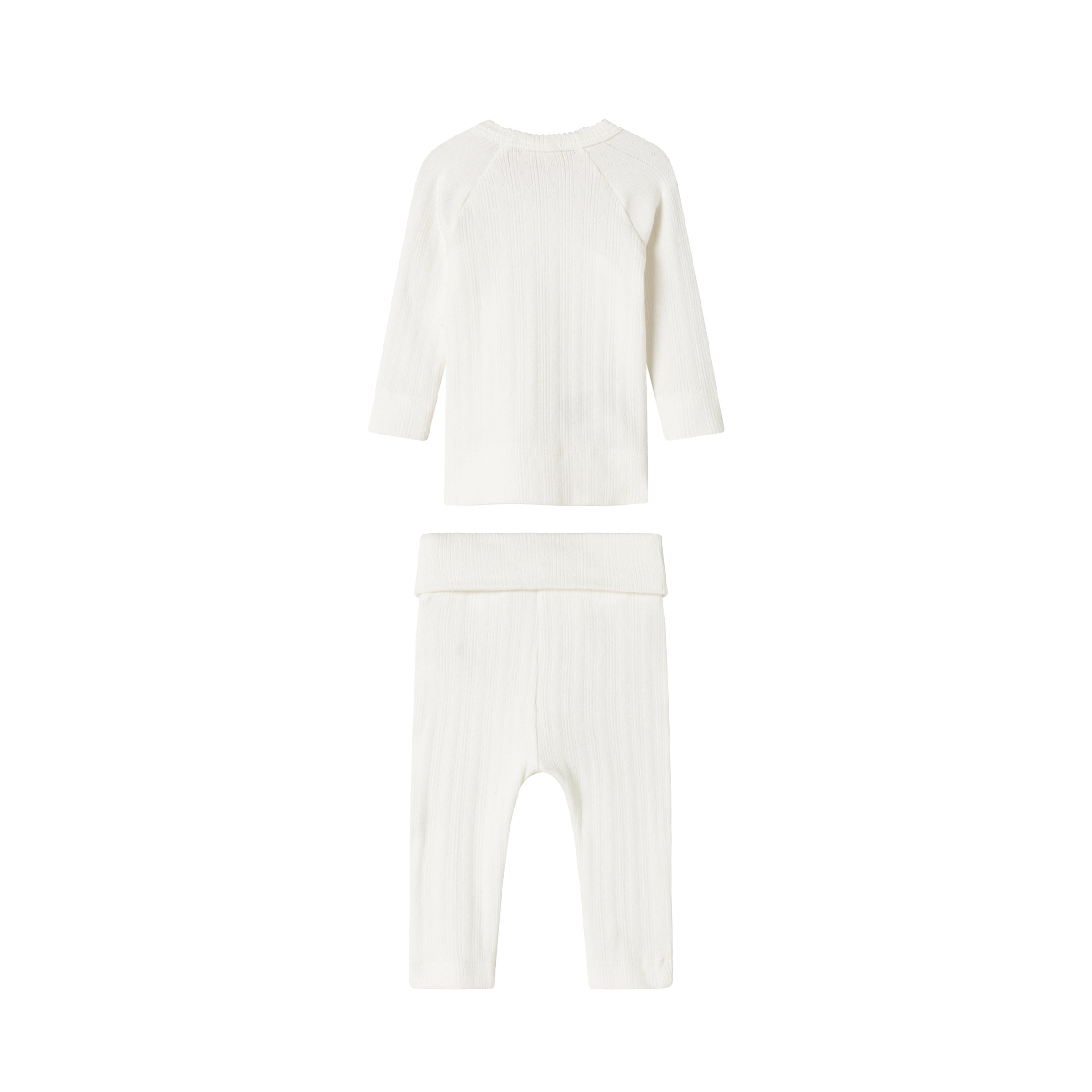 Baby Boys & Girls White Cotton Set