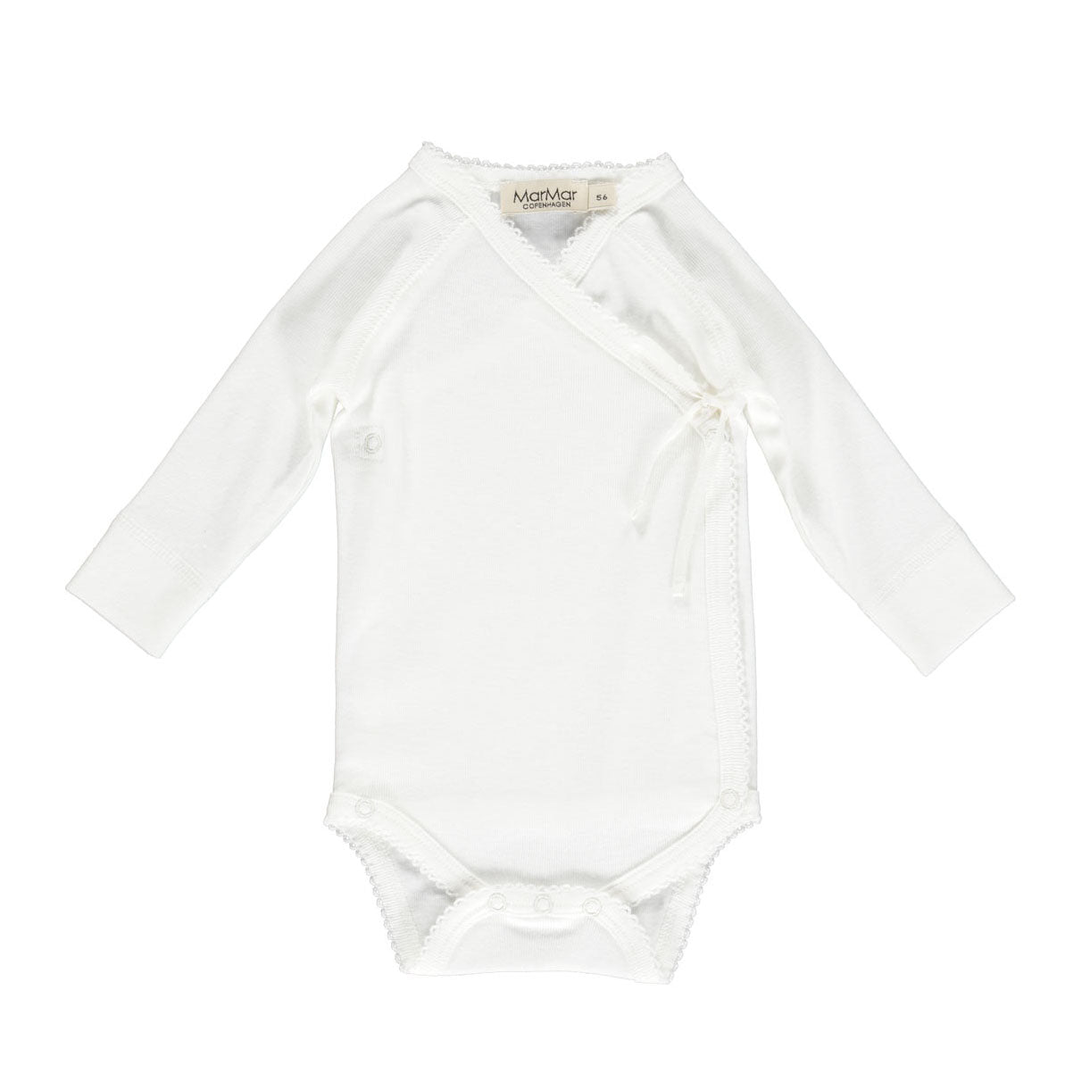 Baby Boys & Girls White Babysuit