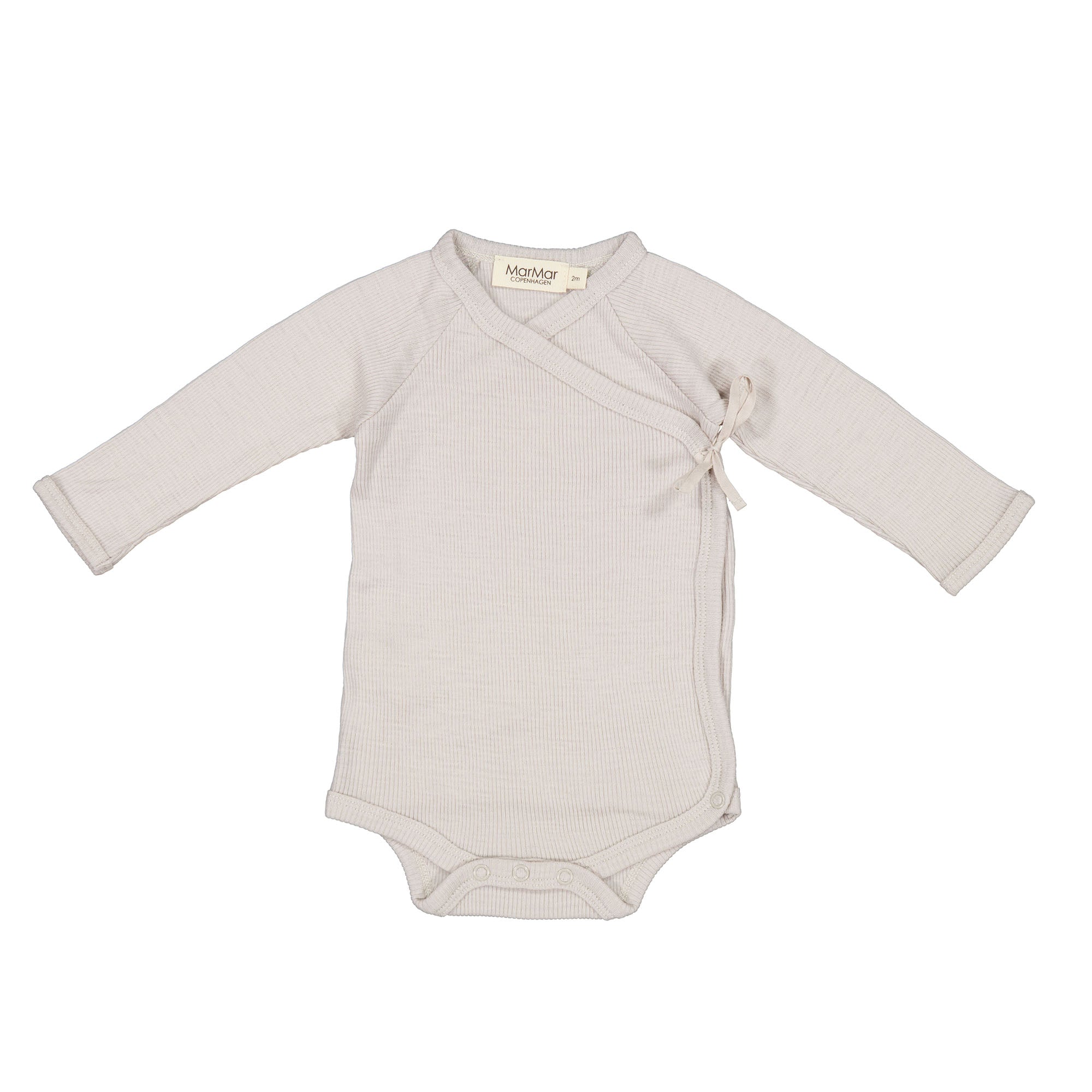 Baby Boys & Girls Beige Wool Babysuit