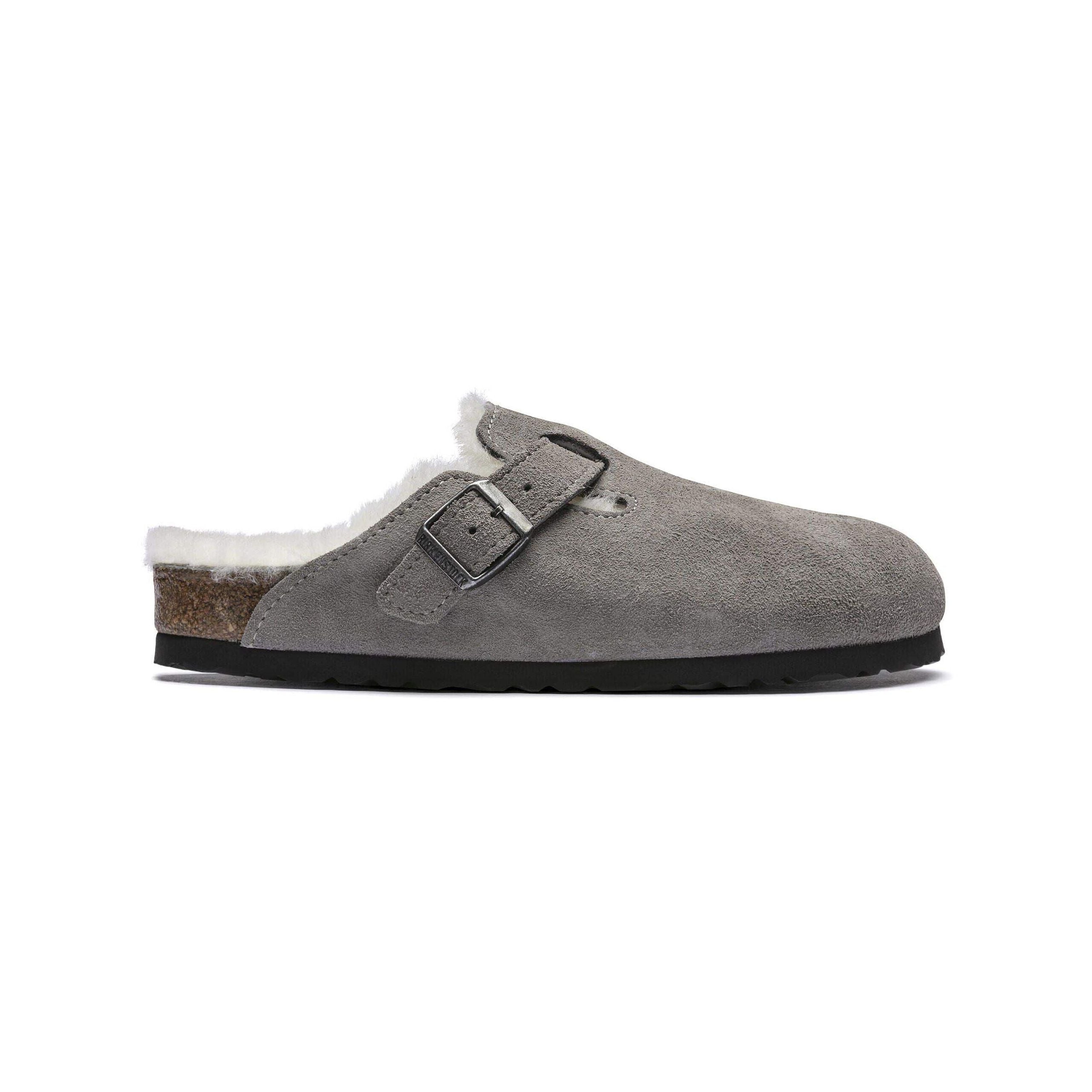 Adult Stone Grey Slippers