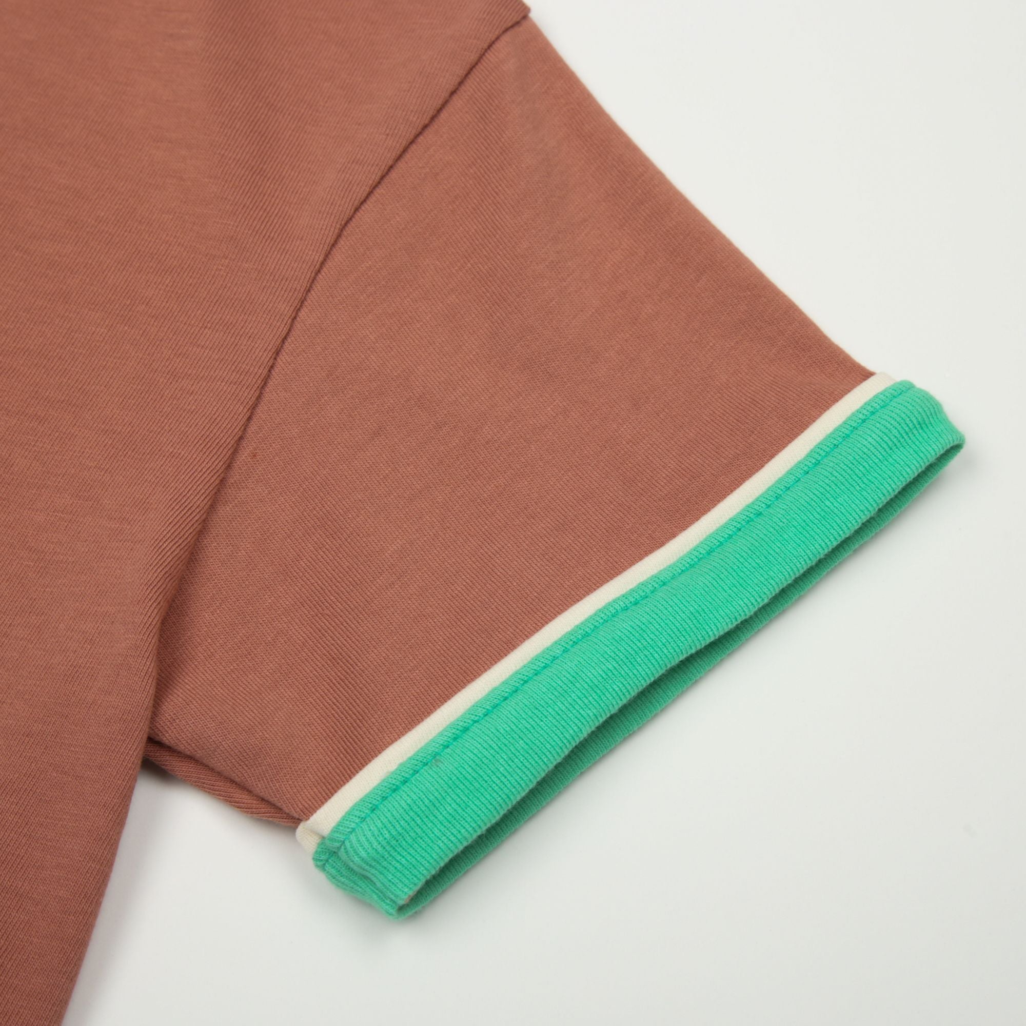 Girls Brown Printed Cotton T-Shirt