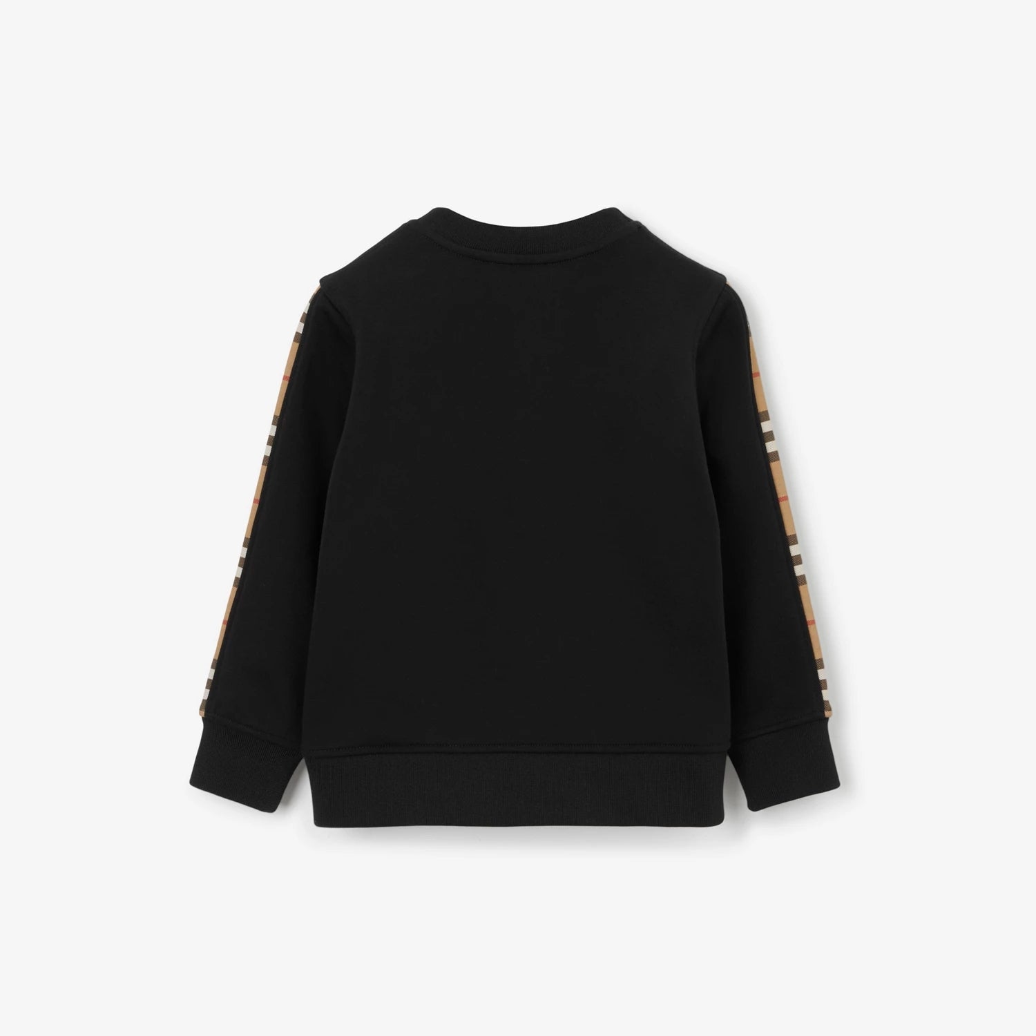 Boys & Girls Black Cotton Sweatshirt