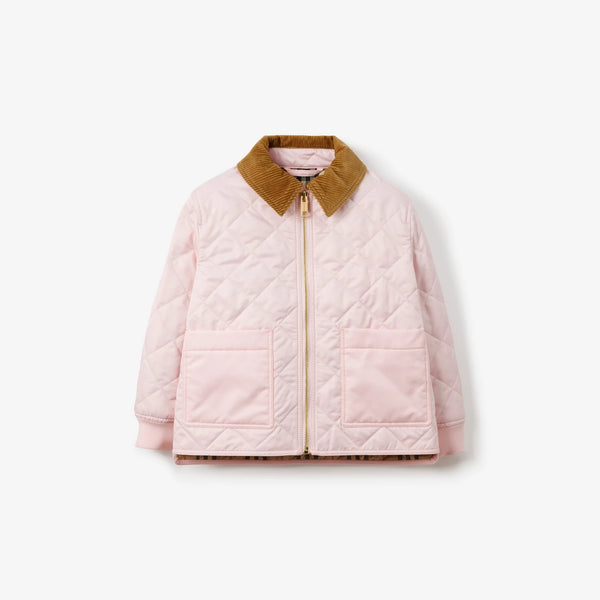 Girls Pink Padded Jacket